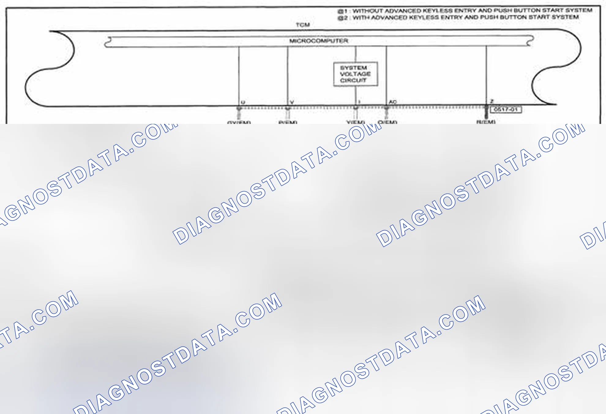 Scheme 190: Automatic Transaxle Control System (FS5A-EL) Wiring Diagram - 0517-B (1 Of 2)