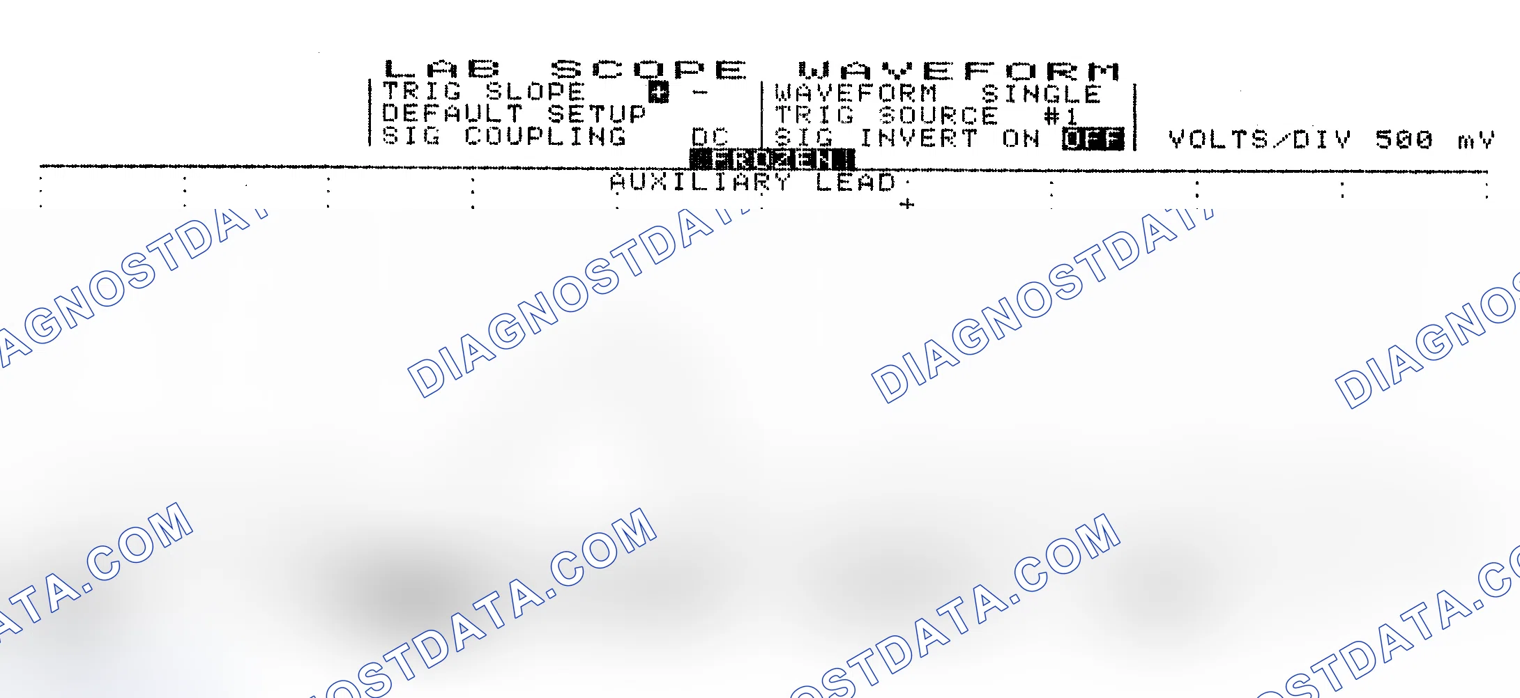 Scheme 10: Single Injector w/Excessive Current Flow - Current Pattern
