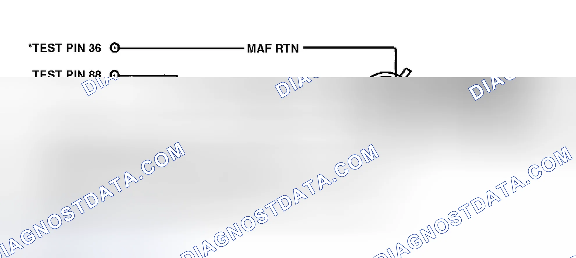 Scheme 11: MAF Sensor Extension Circuits & Connector Terminals
