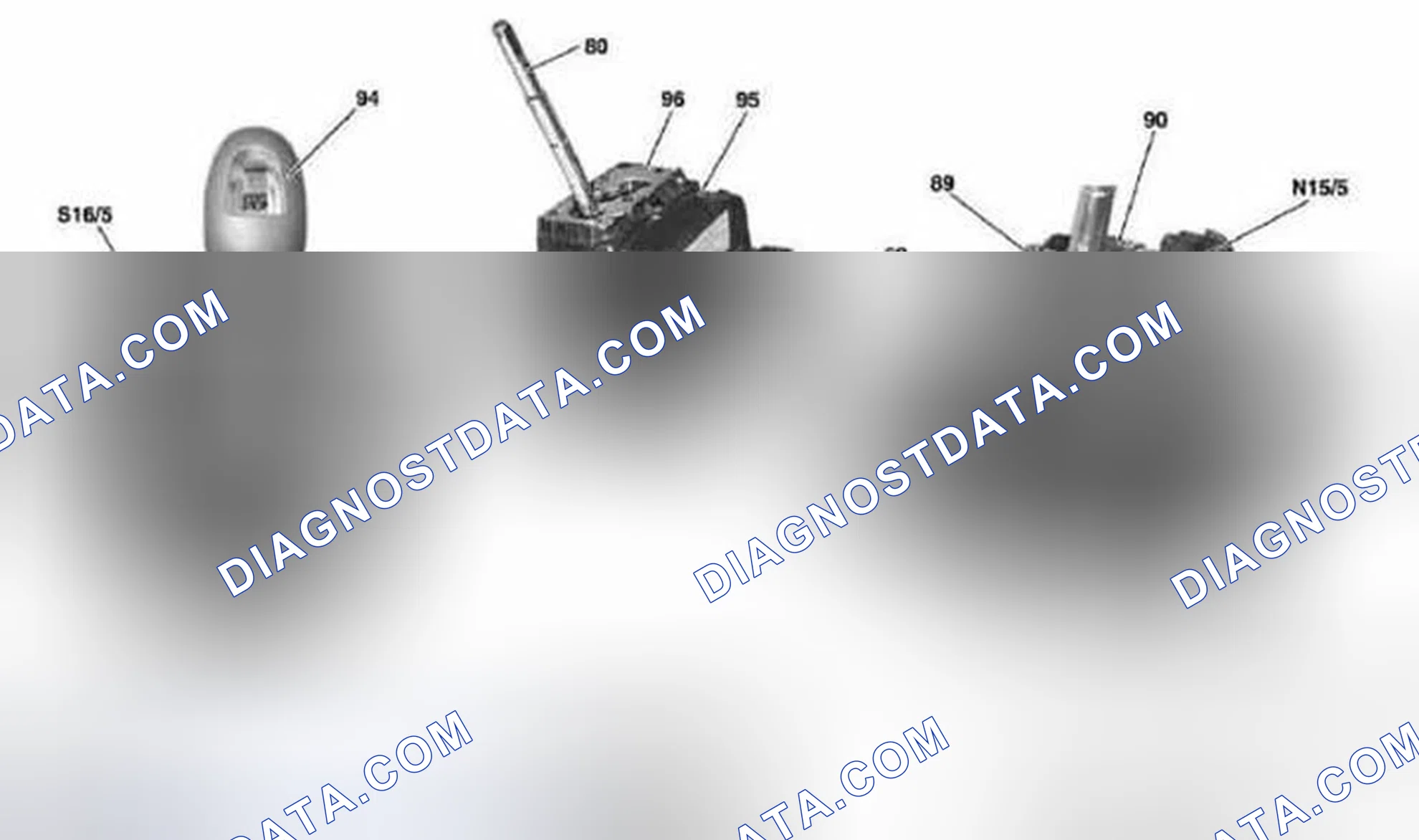 Scheme 312: Identifying Automatic Transmission Components Location
