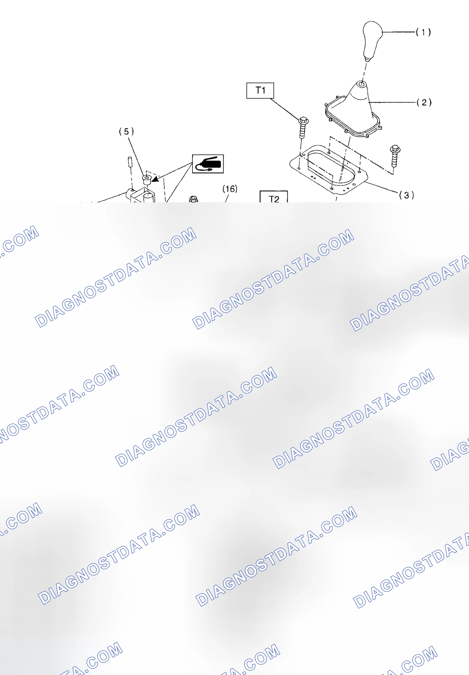 Scheme 27: Identifying MT Select Lever Components