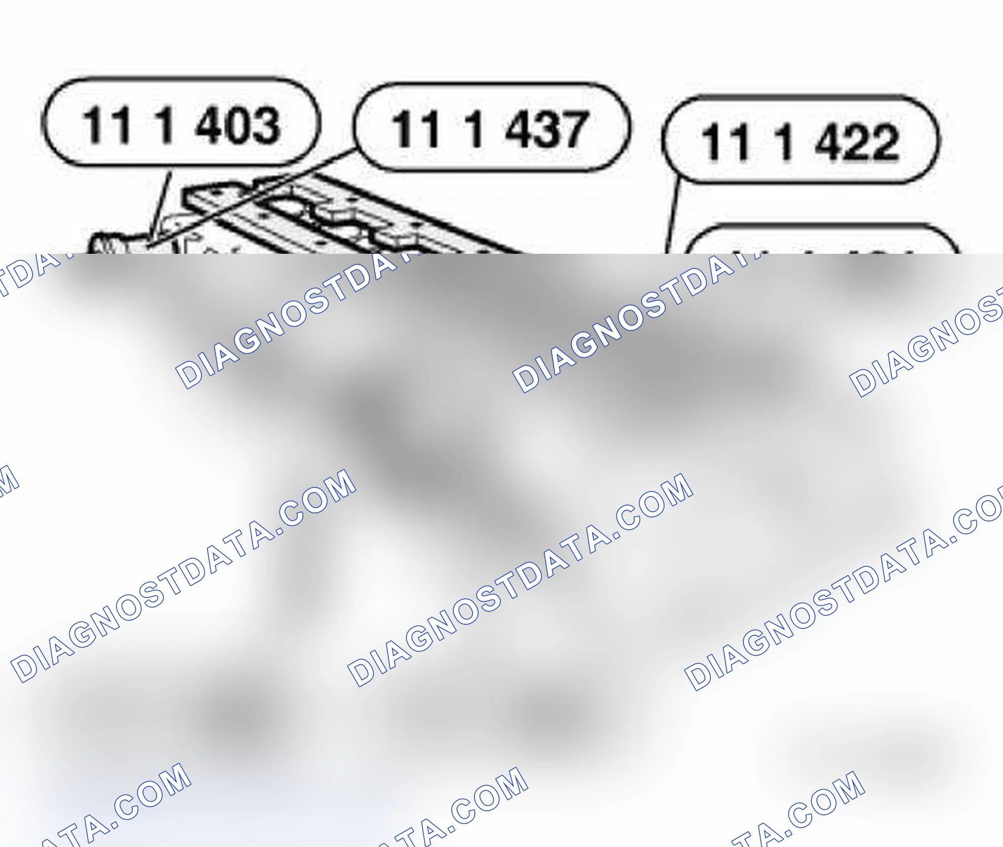 Scheme 150: 11 12 729 Checking that cylinder head is watertight - cylinder head dismantled (S50)