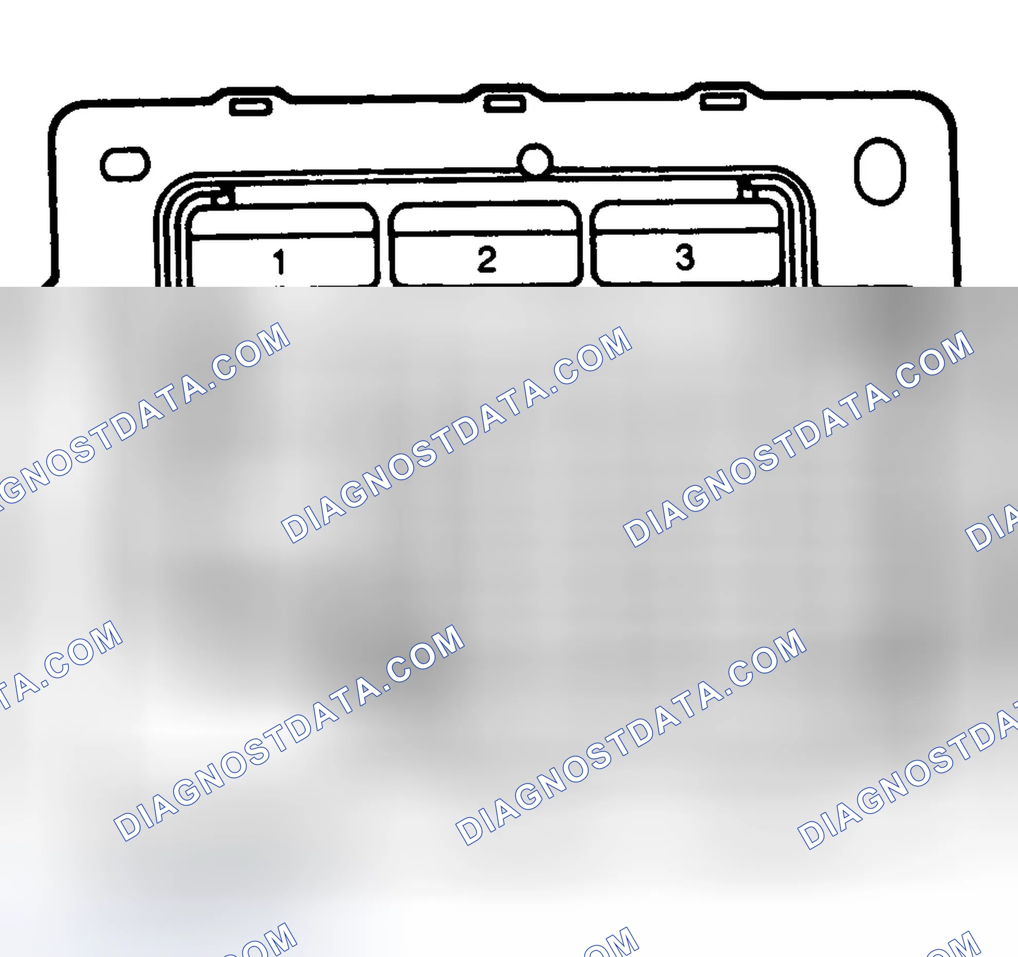 Scheme 4: INTERIOR FUSE PANEL IDENTIFICATION (1989-93 MODELS)