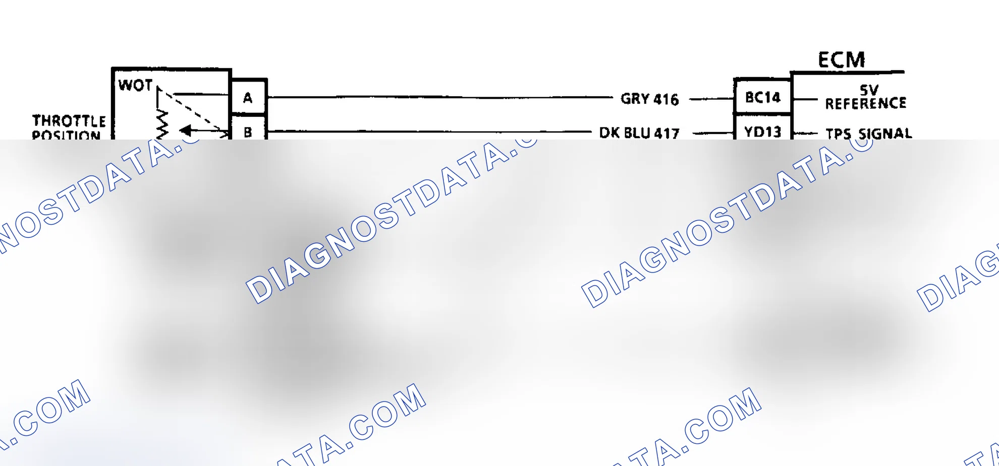 Scheme 40: Code 14: CTS Signal Volt Lo Ckt Diag (3.8L C/H Body)