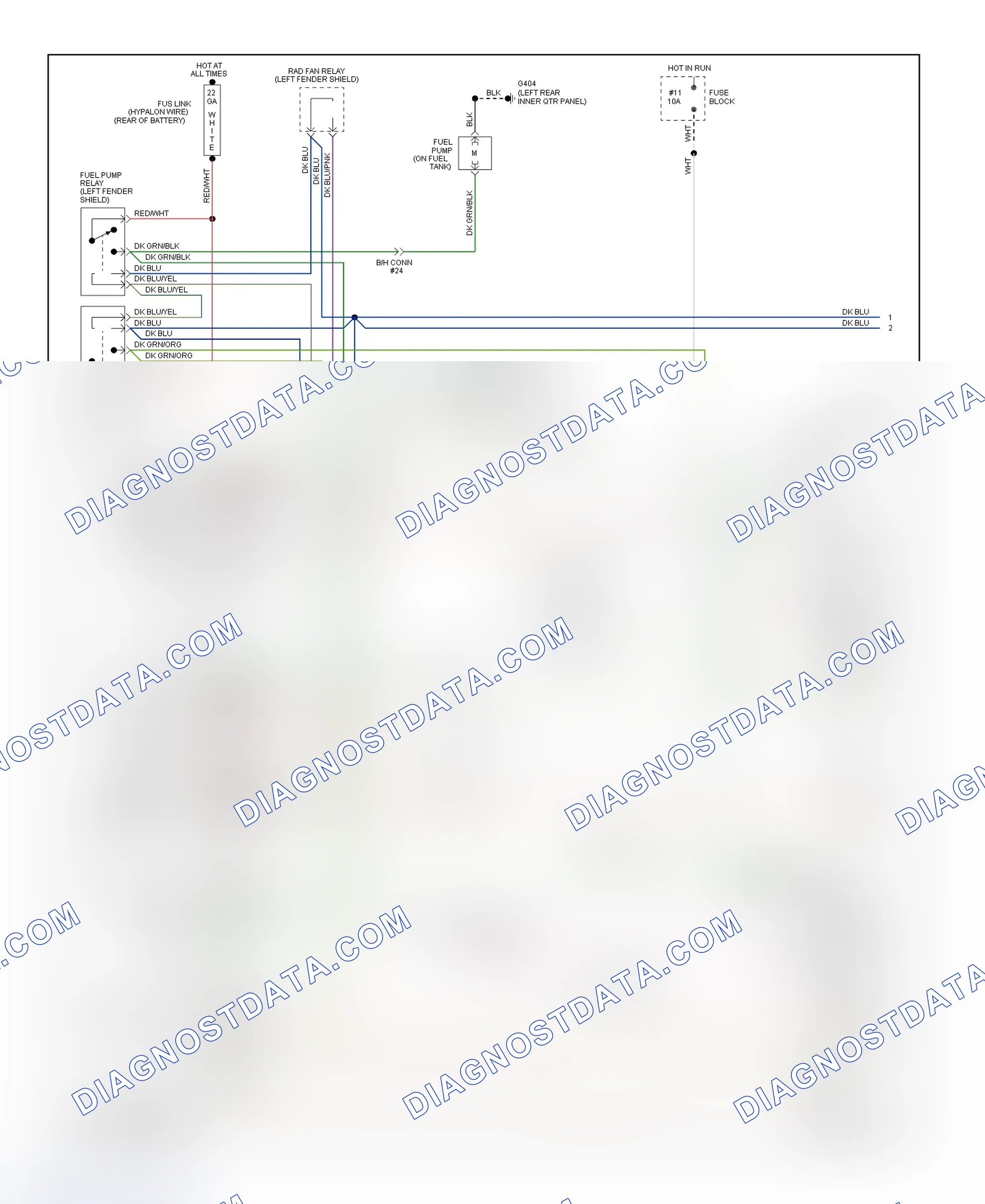 Scheme 6: PCM Wiring Diagram Acclaim & Spirit 2.5L TBI - (1 Of 2)