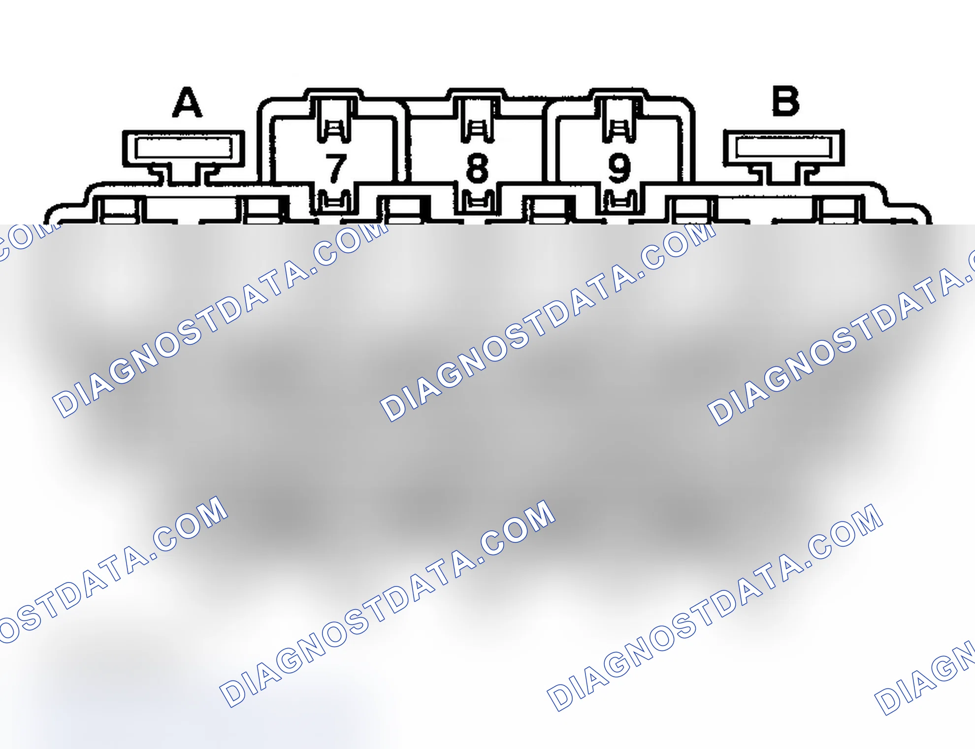 Scheme 10: Relay Panel (9-Position) At Vehicle Electrical System Control Module -J519