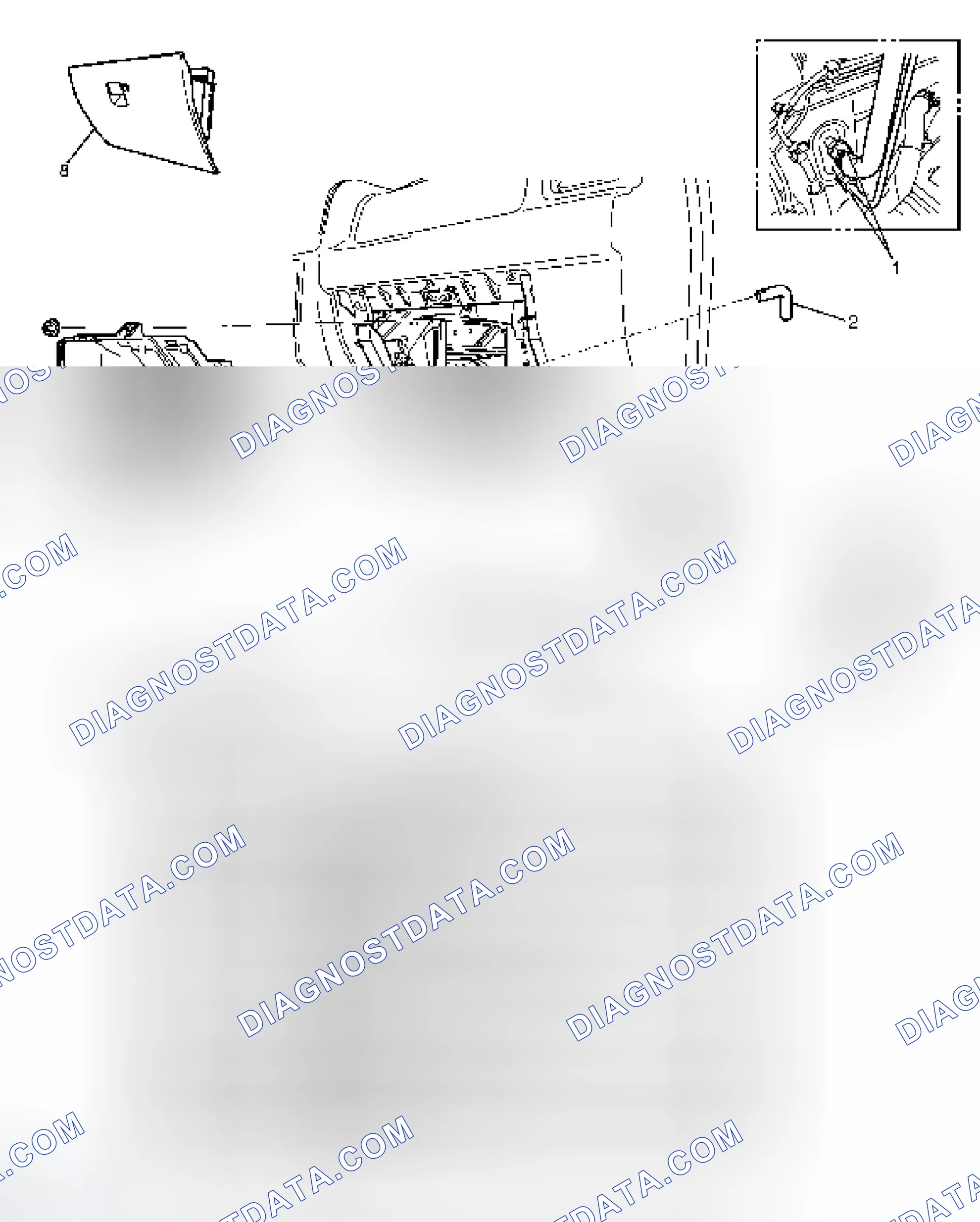 Scheme 69: EVAPORATOR ASSEMBLY AND ASSOCIATED PARTS