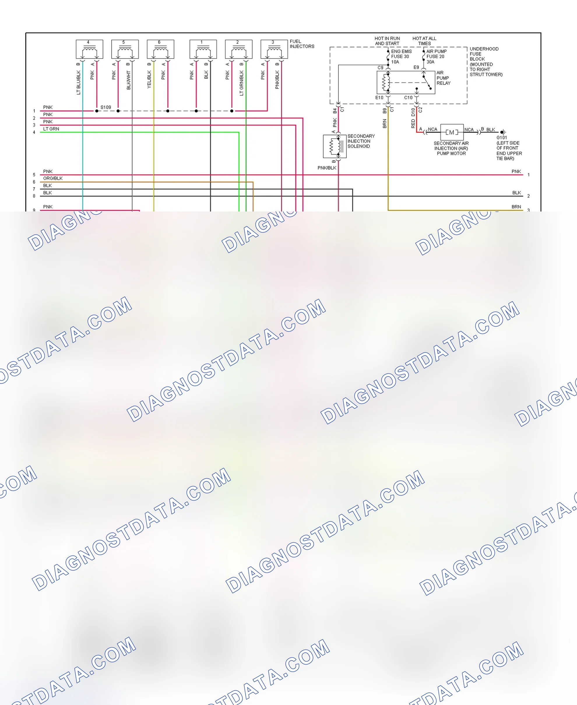 Scheme 197: PCM Wiring Diagram (Regal - 3.8L - 2 Of 4)
