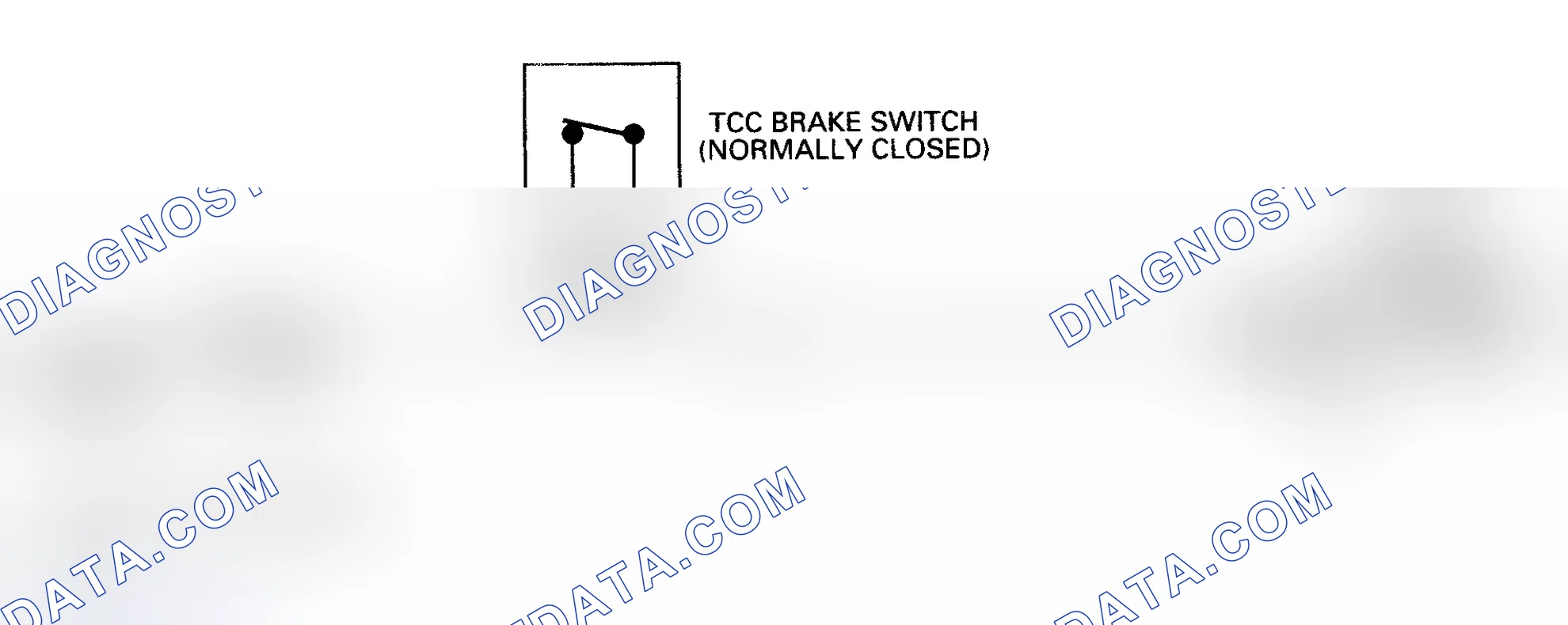 Scheme 215: Codes 37/38 Schematic (All Models) TCC Brake Switch On/Off