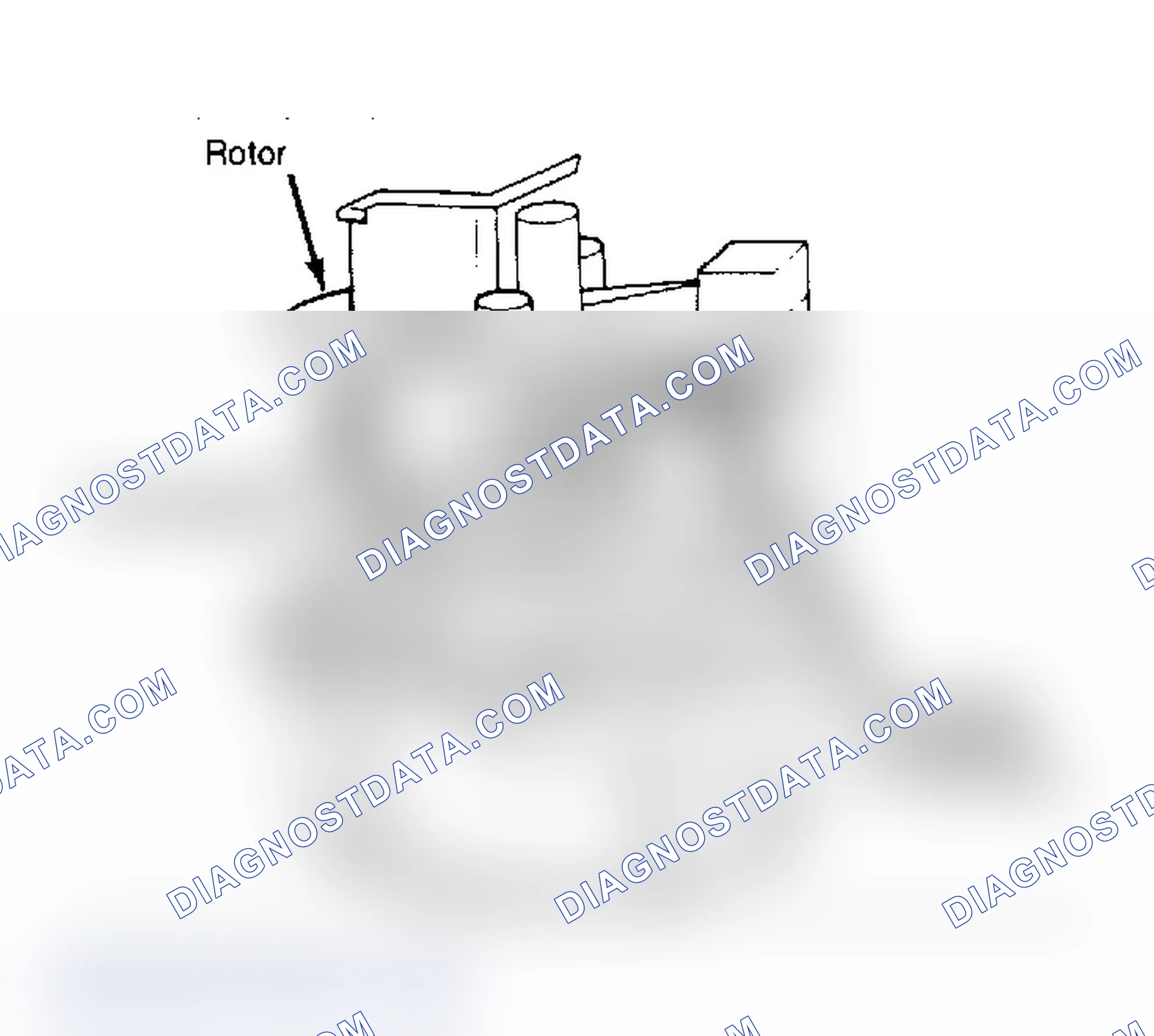 Scheme 177: Components of Hall Effect Distributor Electronic Spark Control System for