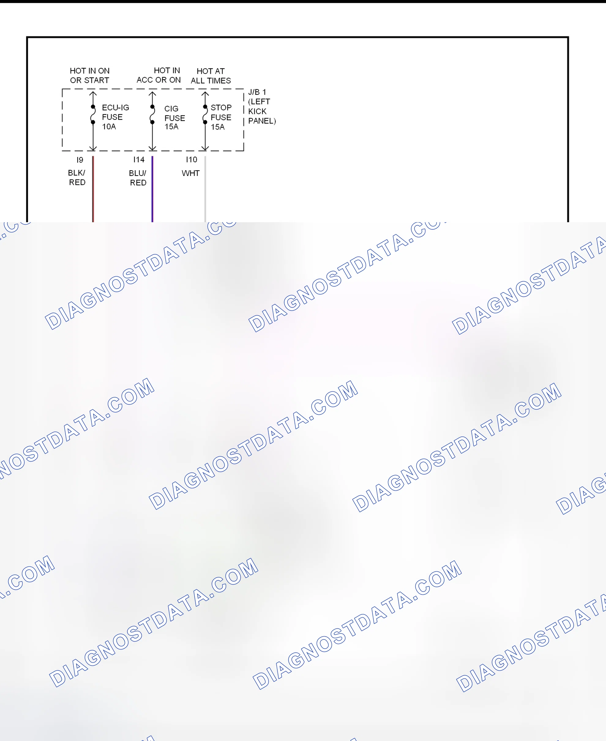 Scheme 20: Shift Interlock System Wiring Diagram (1995-96 Supra)