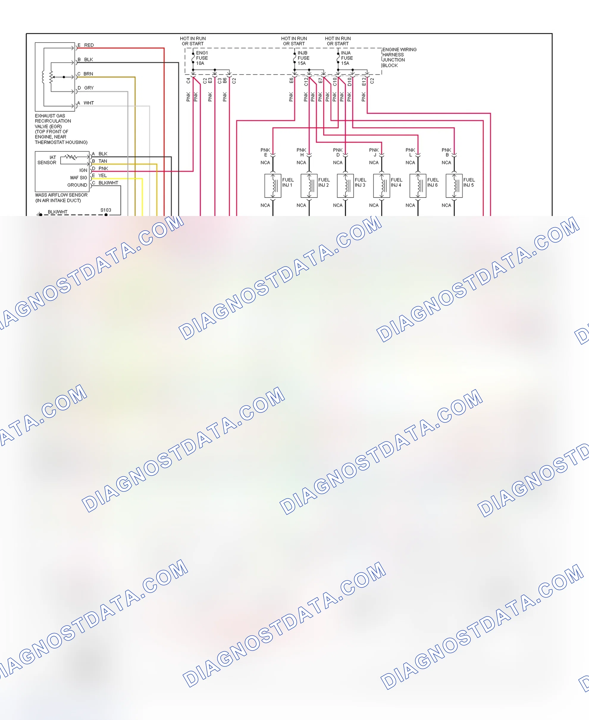 Scheme 170: PCM Wiring Diagram (Sierra & Silverado - 4.3L - 2 Of 4)