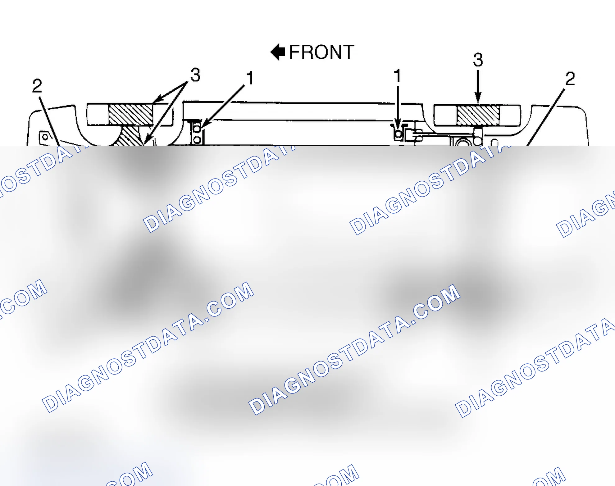 Scheme 15: Hoisting & Jacking Locations (Lumina APV, Silhouette, & Trans Sport) Courtesy of General Motors Corp.