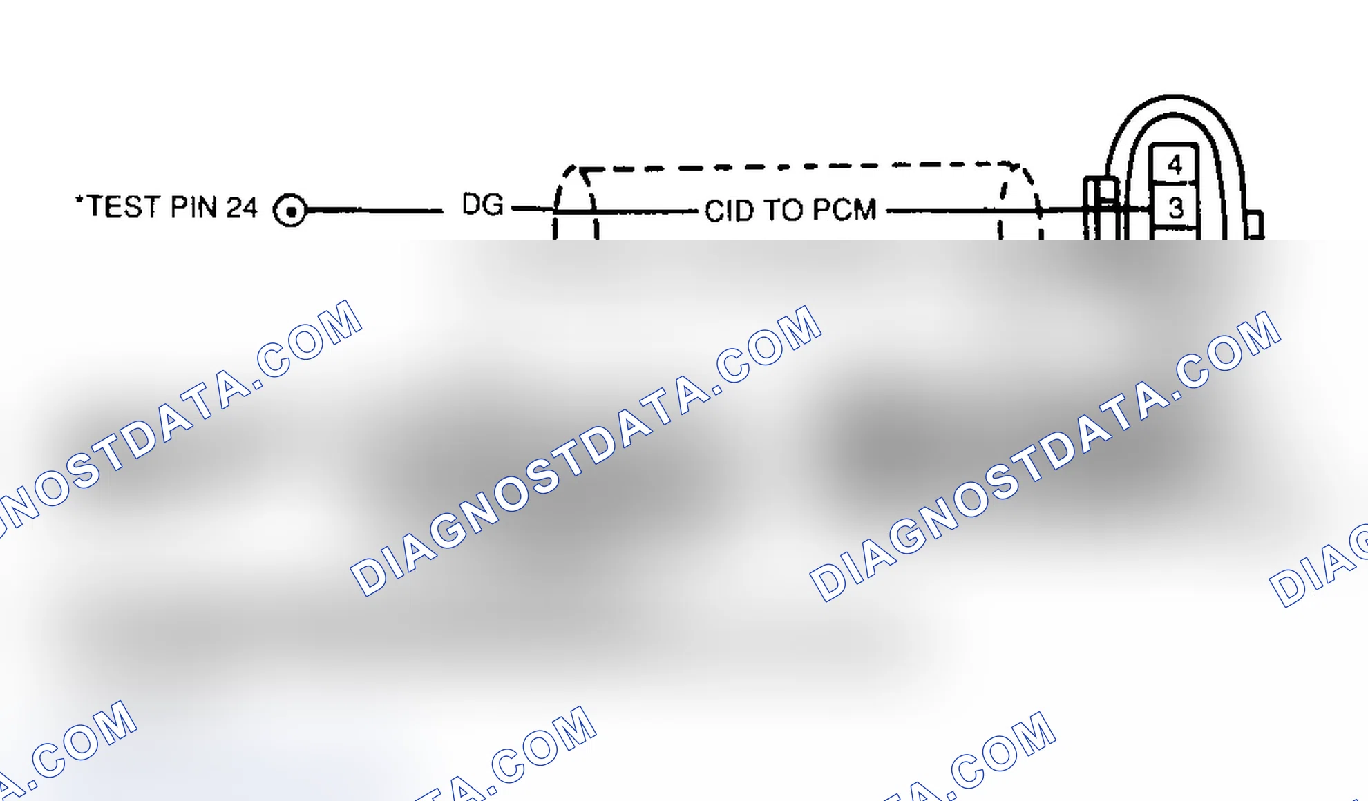 Scheme 45: CID Wiring Harness Circuits (3.8L SC)