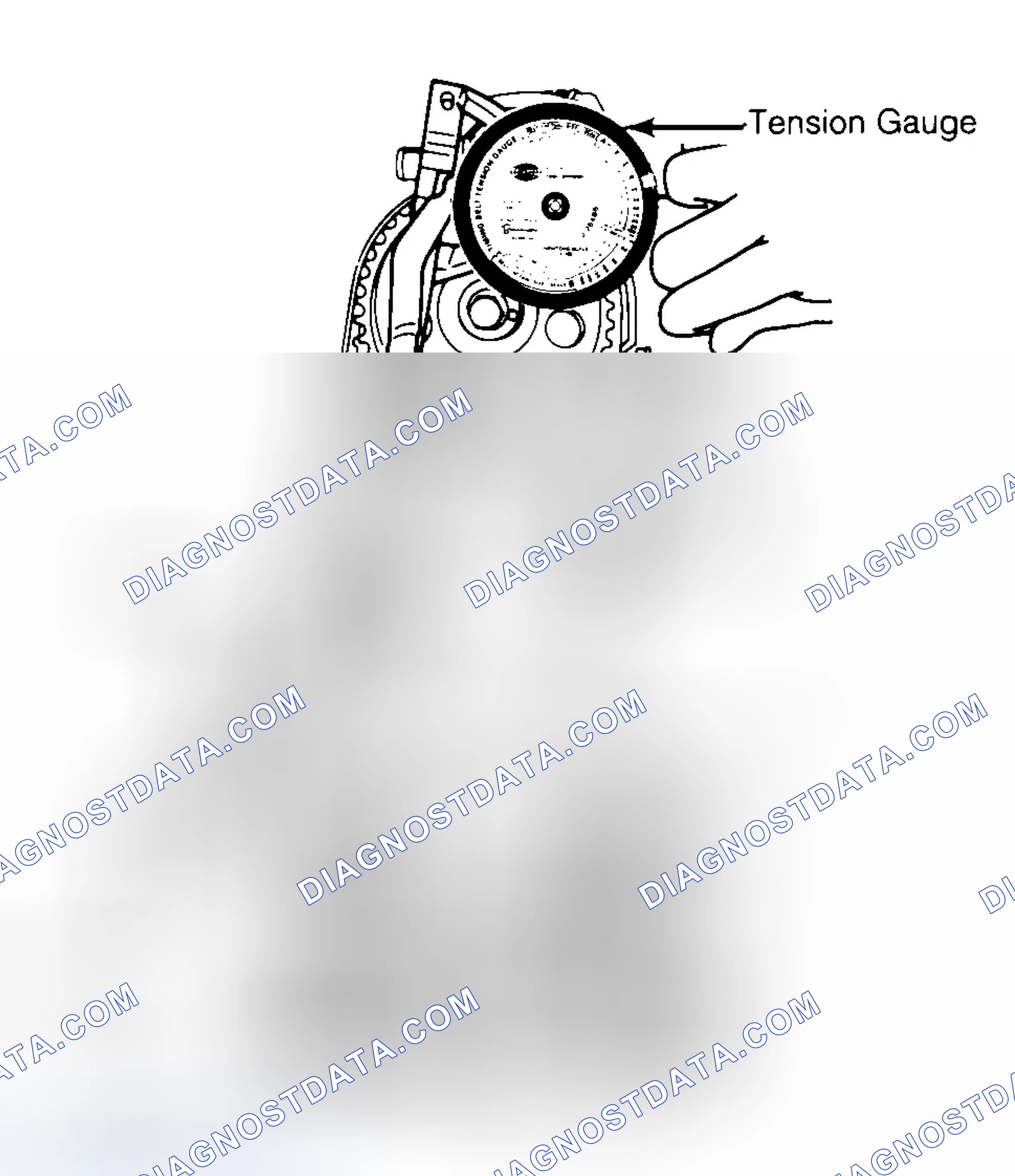 Scheme 3: Adjusting Typical Timing Belt Tension