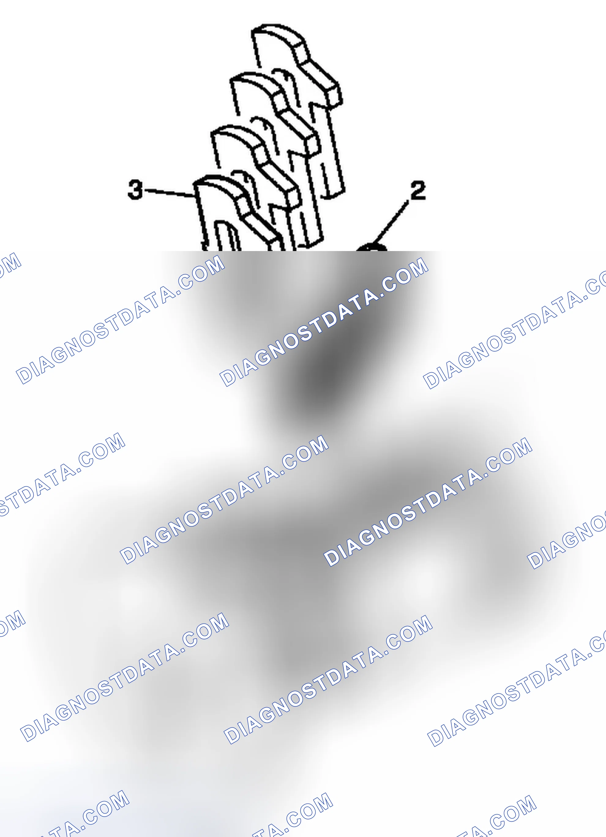 Scheme 34: Instrument Panel Compartment Door Lock Cylinder Coding