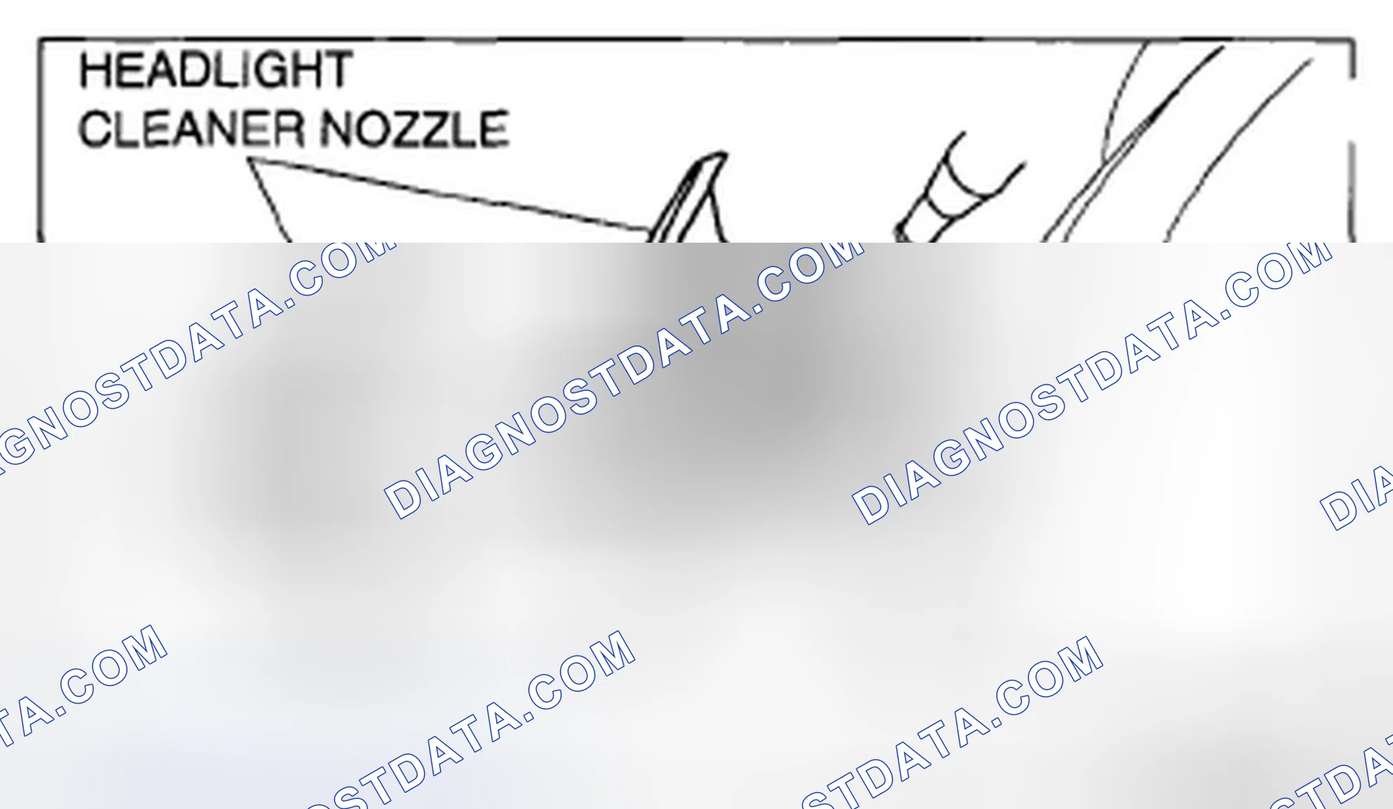 Scheme 27: HEADLIGHT CLEANER NOZZLE REMOVAL