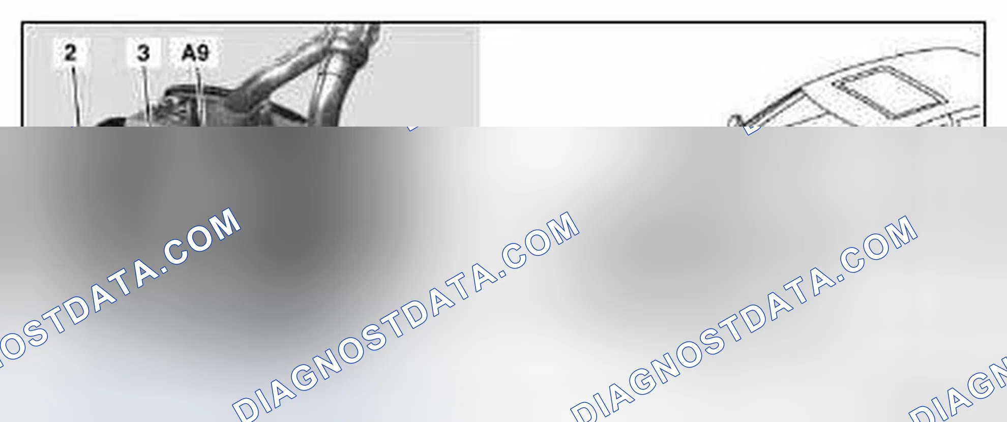 Fig. 124: Identifying A/C Compressor, Control Valve, Pulley And Pressure Relief Valve - Model 220