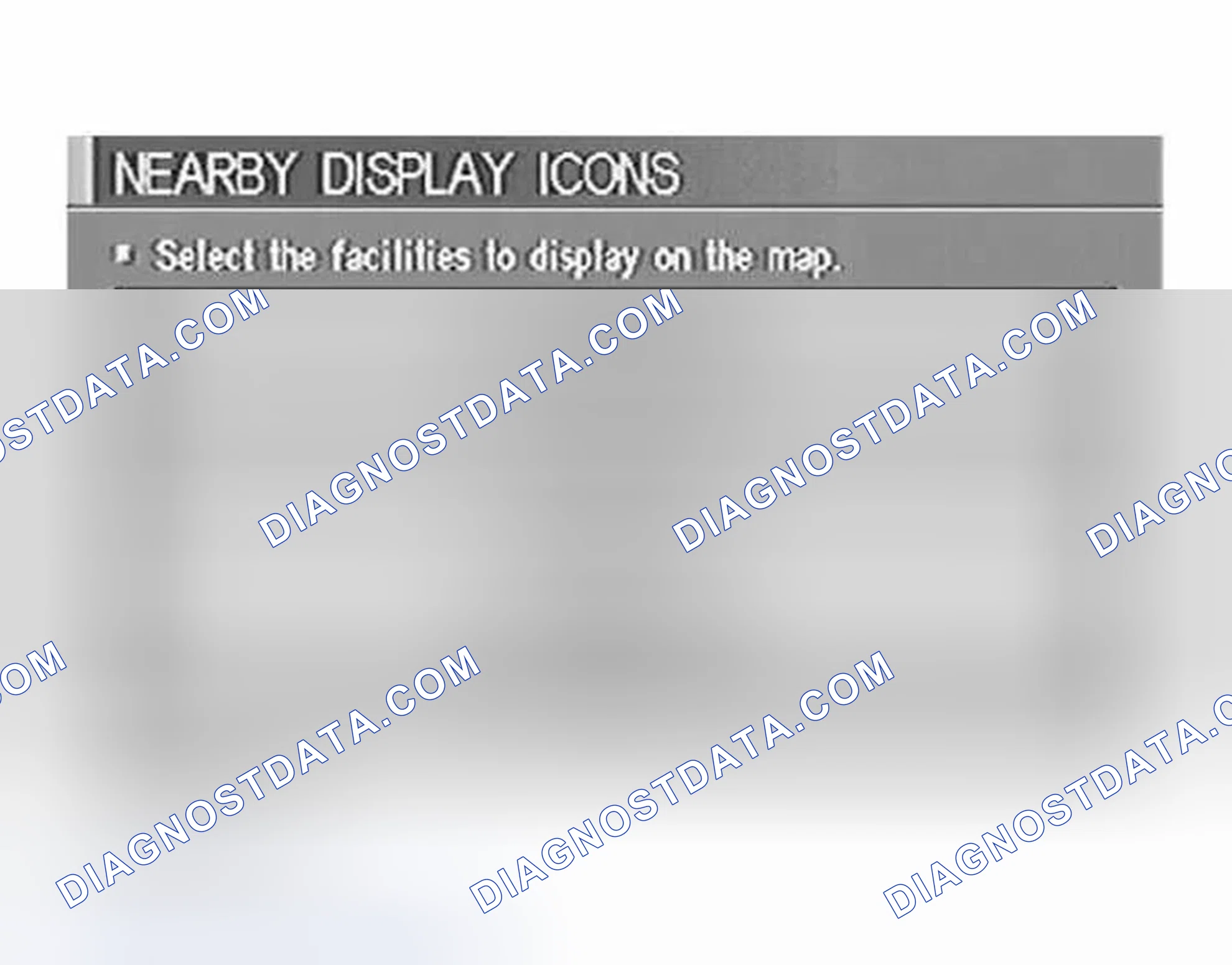 Scheme 206: "NEARBY DISPLAY ICONS" MODE
