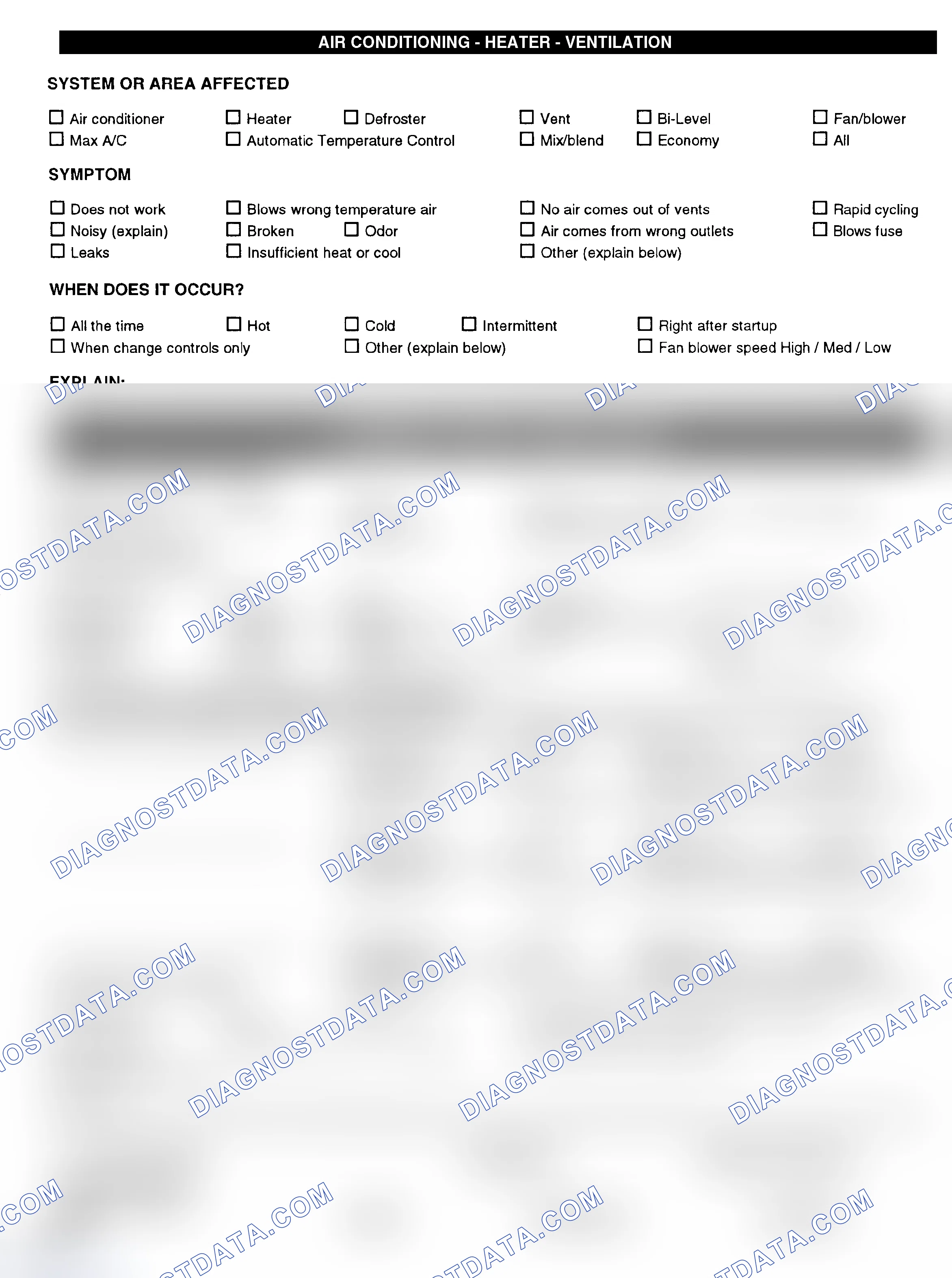 Scheme 4: Symptom Check List - Page 3