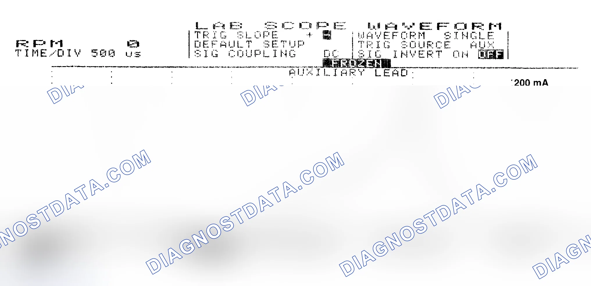 Scheme 17: Single Injector w/Normal Current Flow - Current Pattern