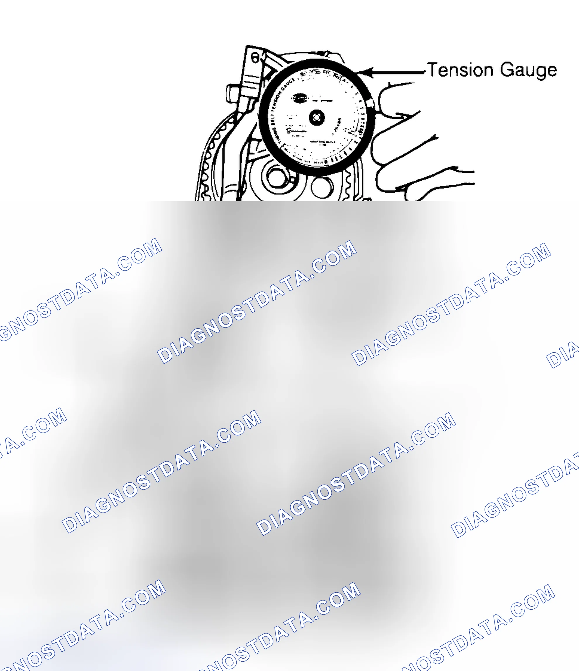 Scheme 3: Adjusting Typical Timing Belt Tension