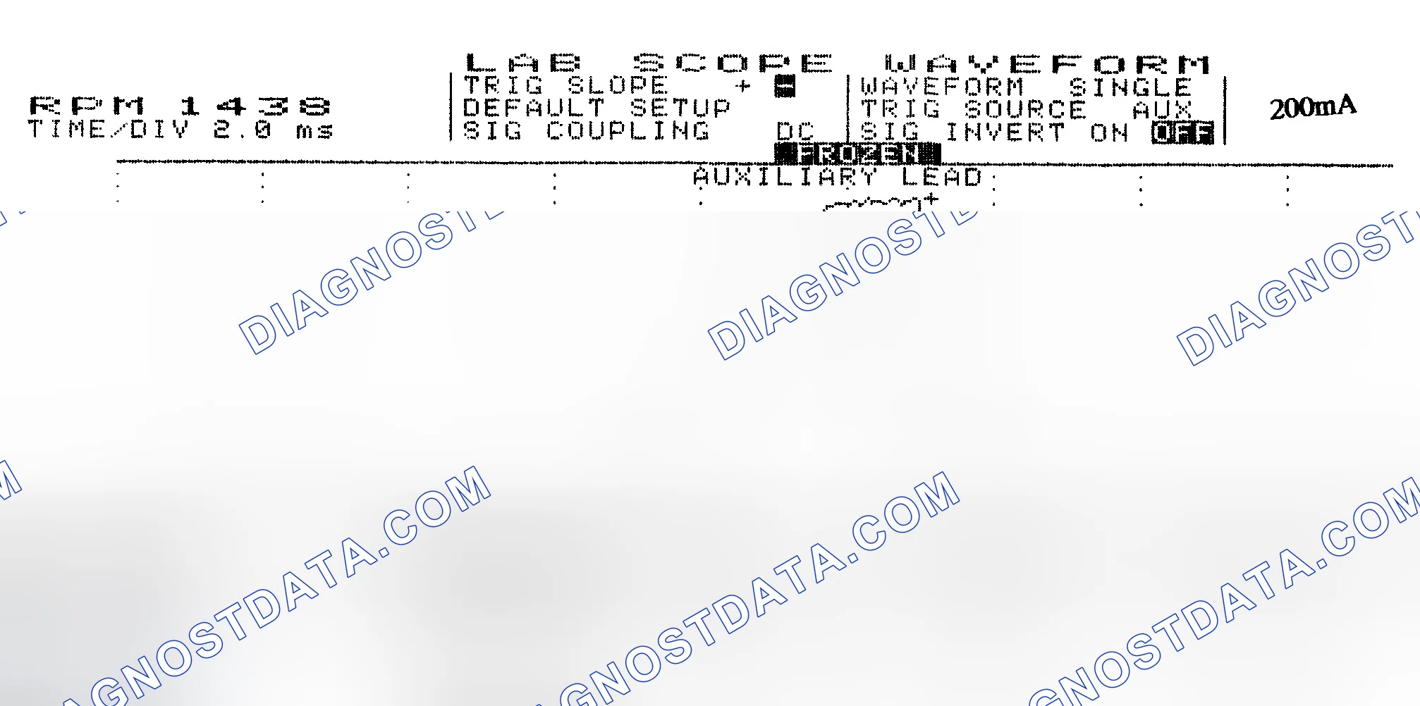 Scheme 15: Single Injector w/Normal Current Flow - Current Pattern