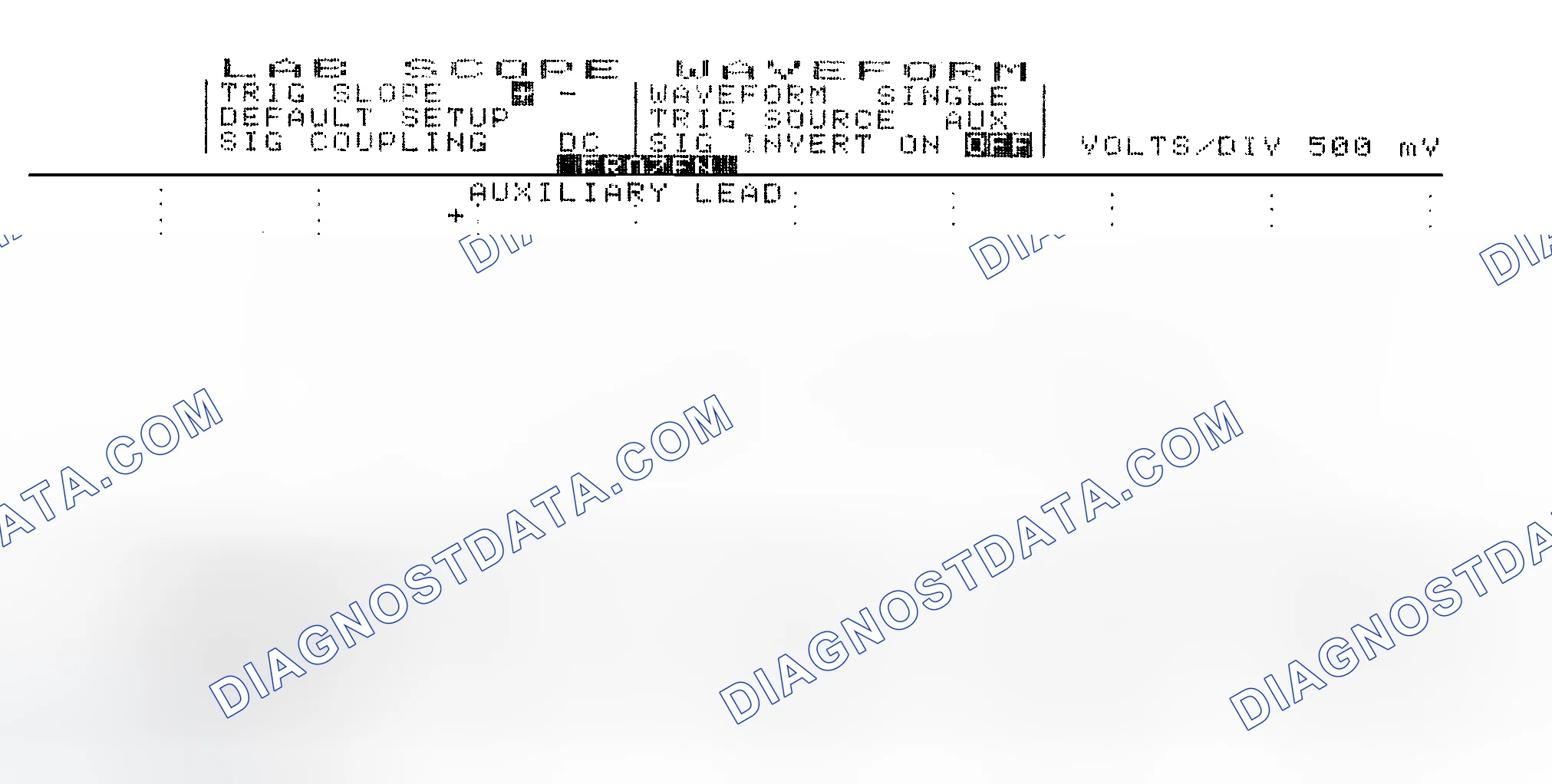 Scheme 14: Single Injector w/Excessive Current Flow - Current Pattern
