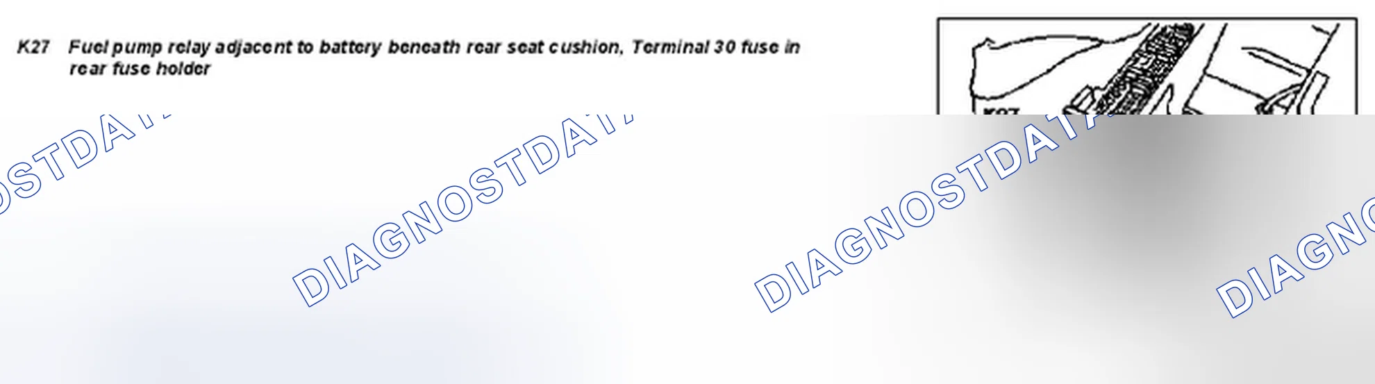 Scheme 9: Fuel pump relay location - GF54.15-P-4105-01F