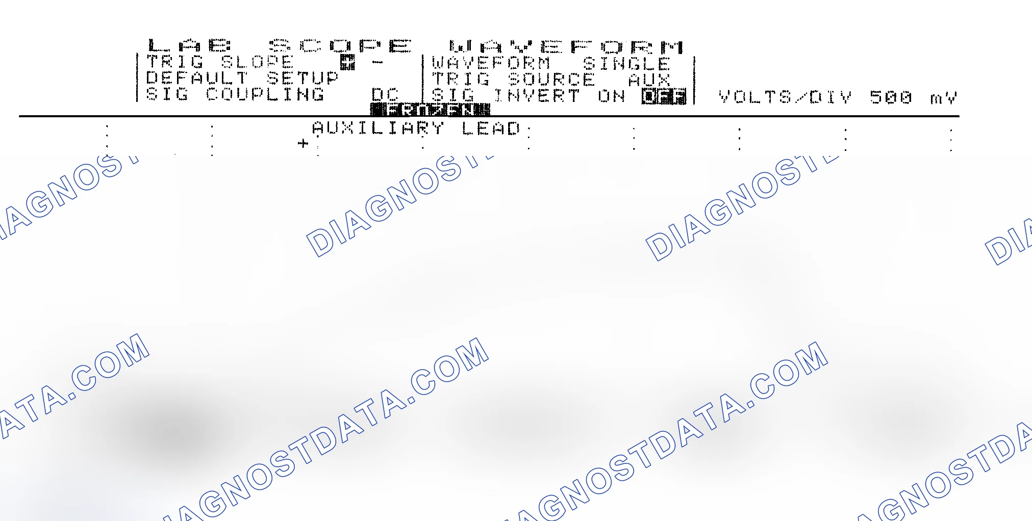 Scheme 14: Single Injector w/Excessive Current Flow - Current Pattern