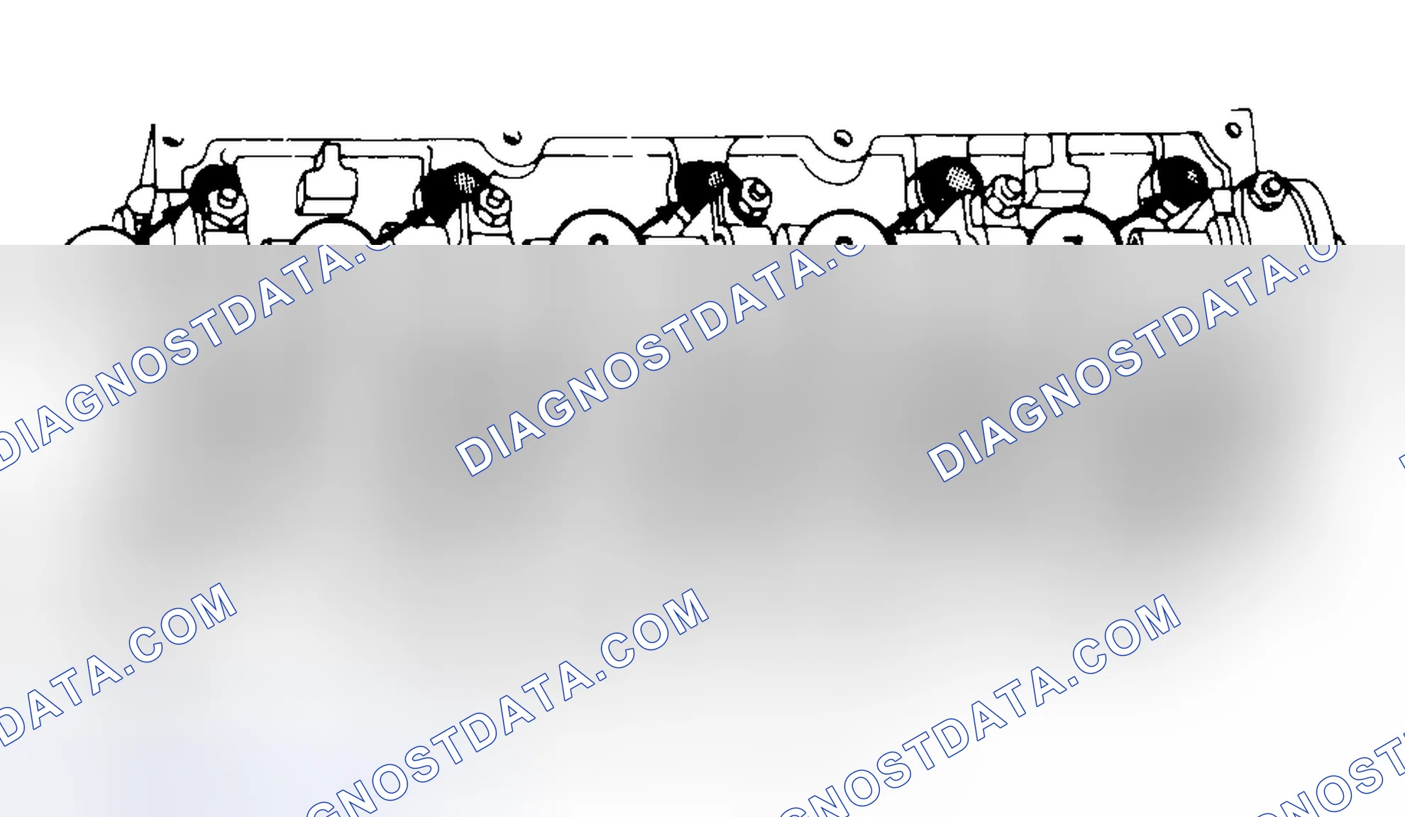 Scheme 7: Typical Cylinder Head Tightening or Loosening Sequence