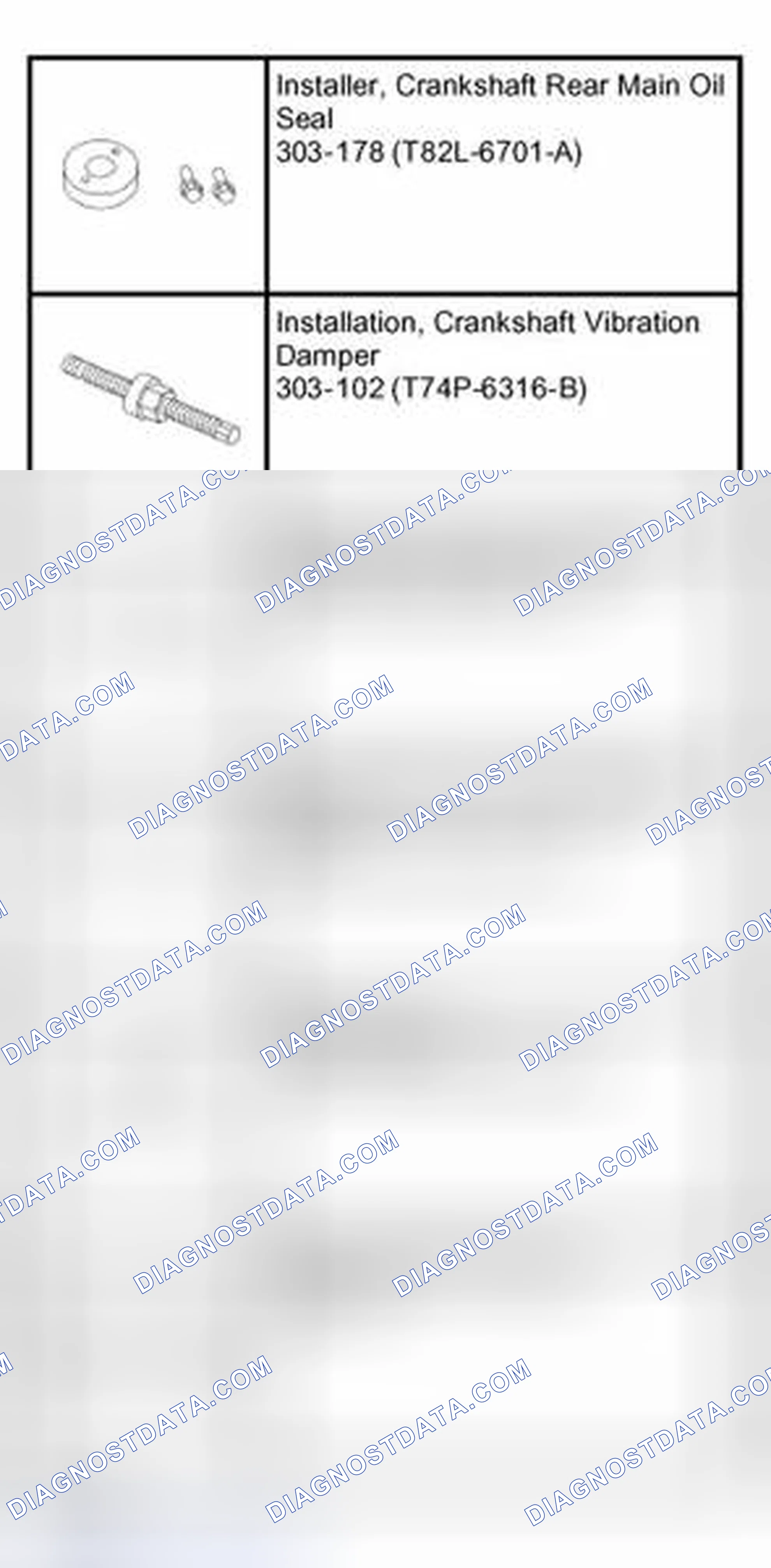 Scheme 295: Special Tool(s)