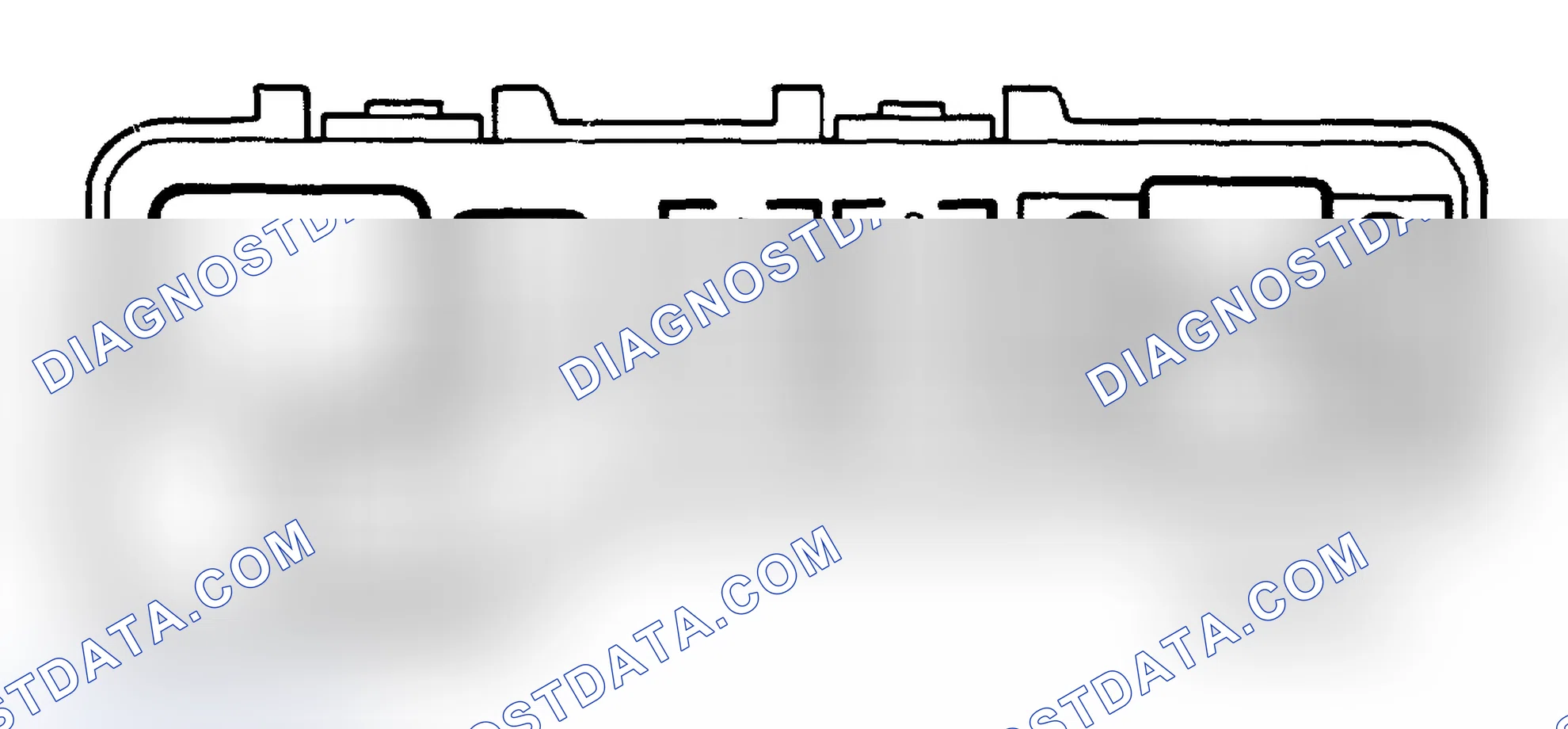 Scheme 20: UNDERHOOD ABS FUSE PANEL IDENTIFICATION (1992-96)