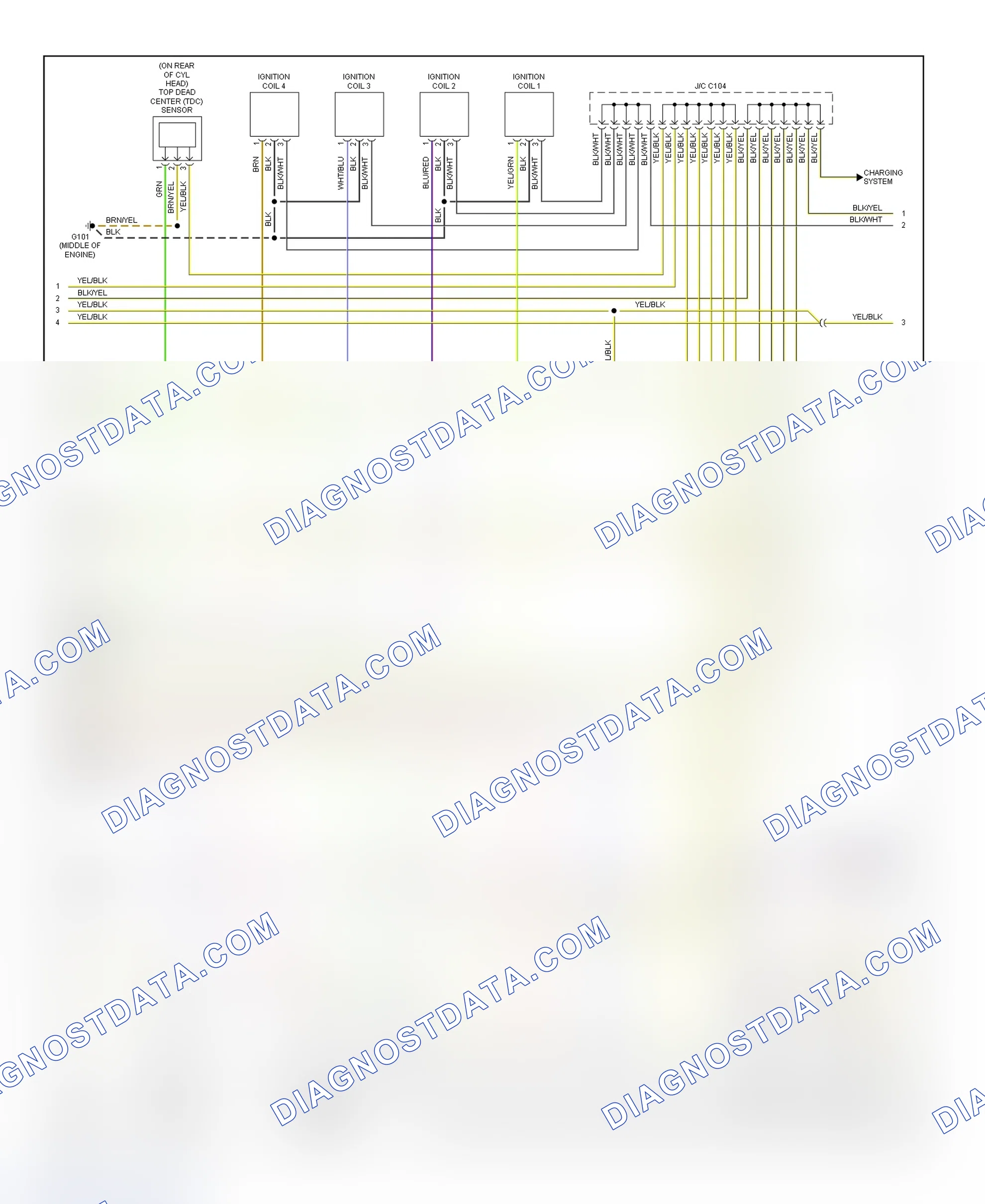 Scheme 7: Wiring Diagram (RSX 2.0L - 2 Of 6)