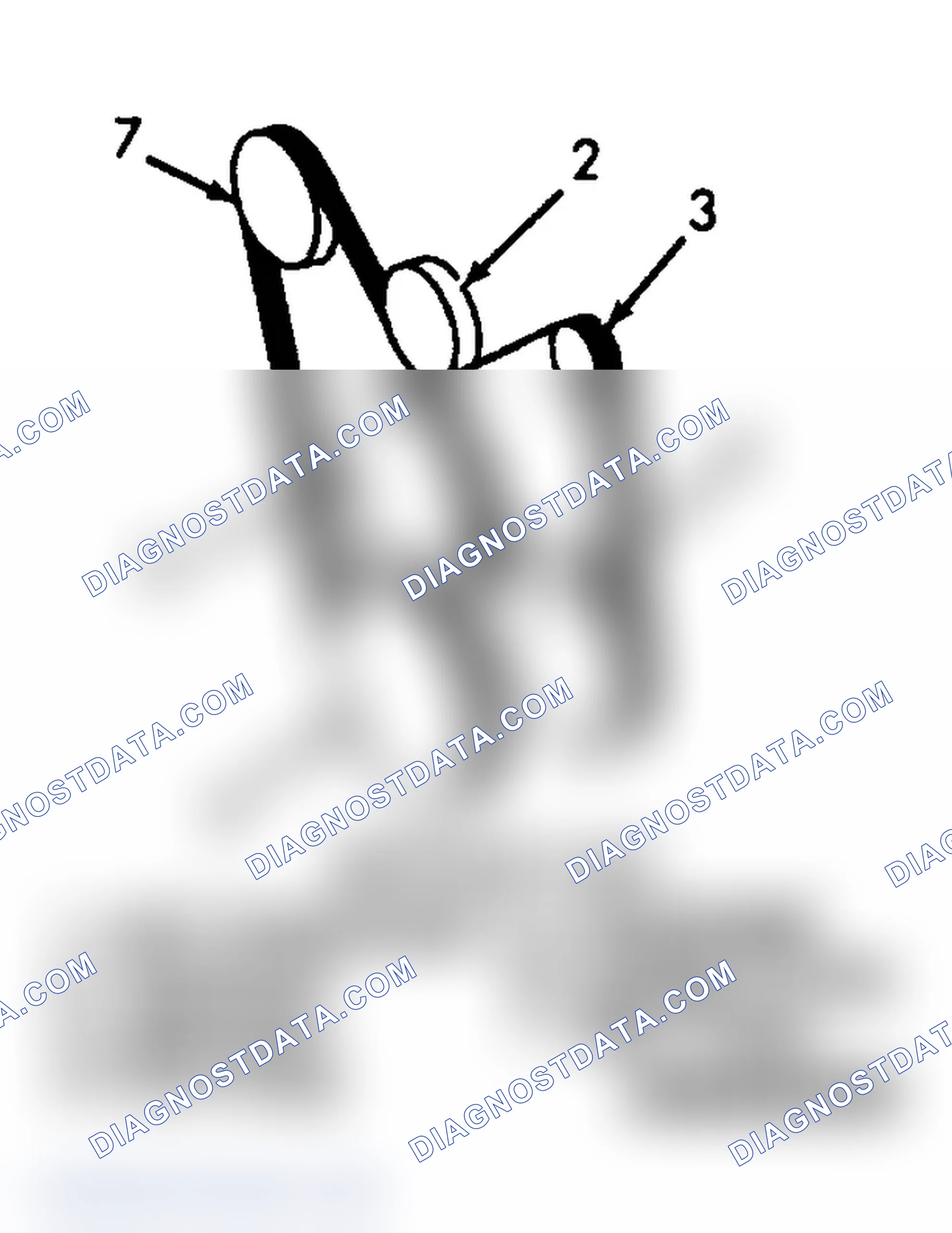 Scheme 1: SERPENTINE BELT ROUTING (4.3L, 5.0L & 5.7L)