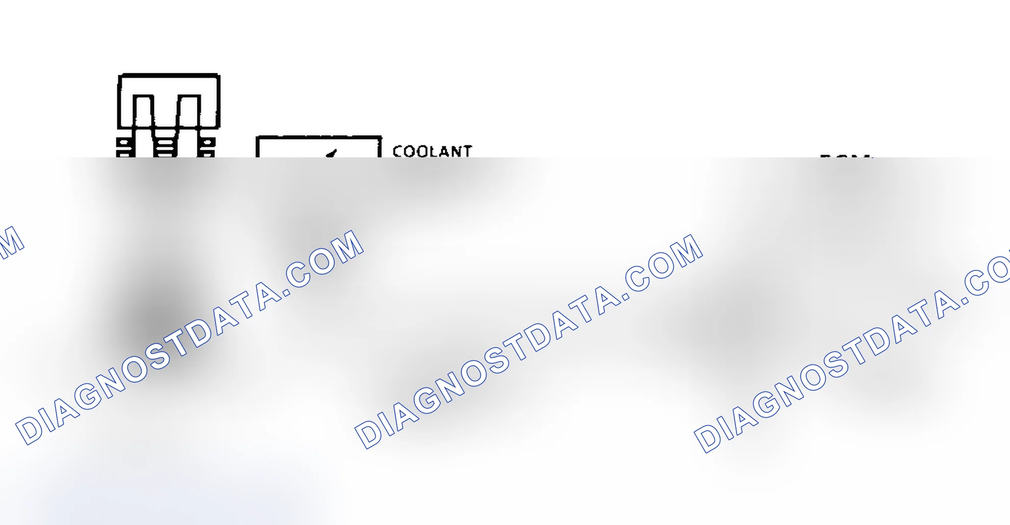 Scheme 78: Code 14 Schematic (Signal Voltage Low) Coolant Temperature Sensor