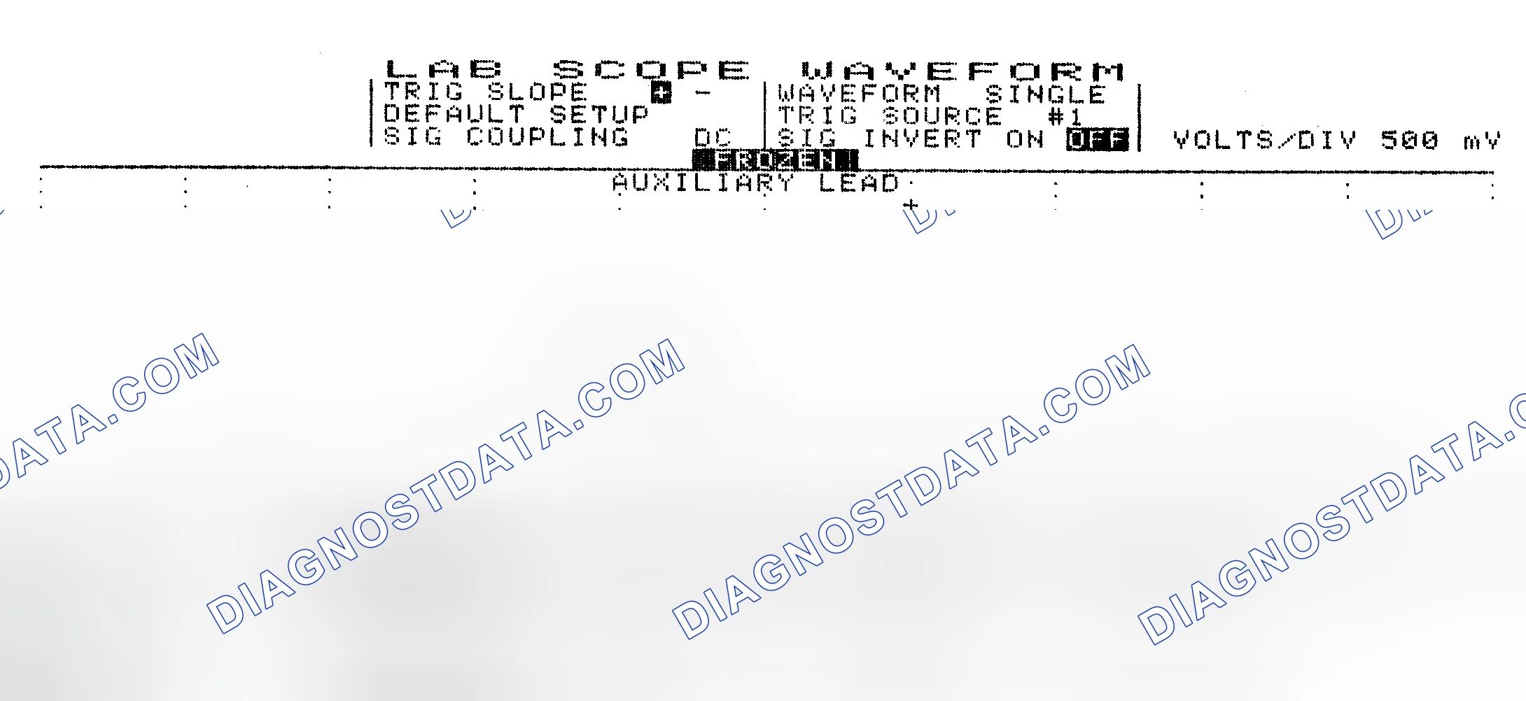 Scheme 10: Single Injector w/Excessive Current Flow - Current Pattern