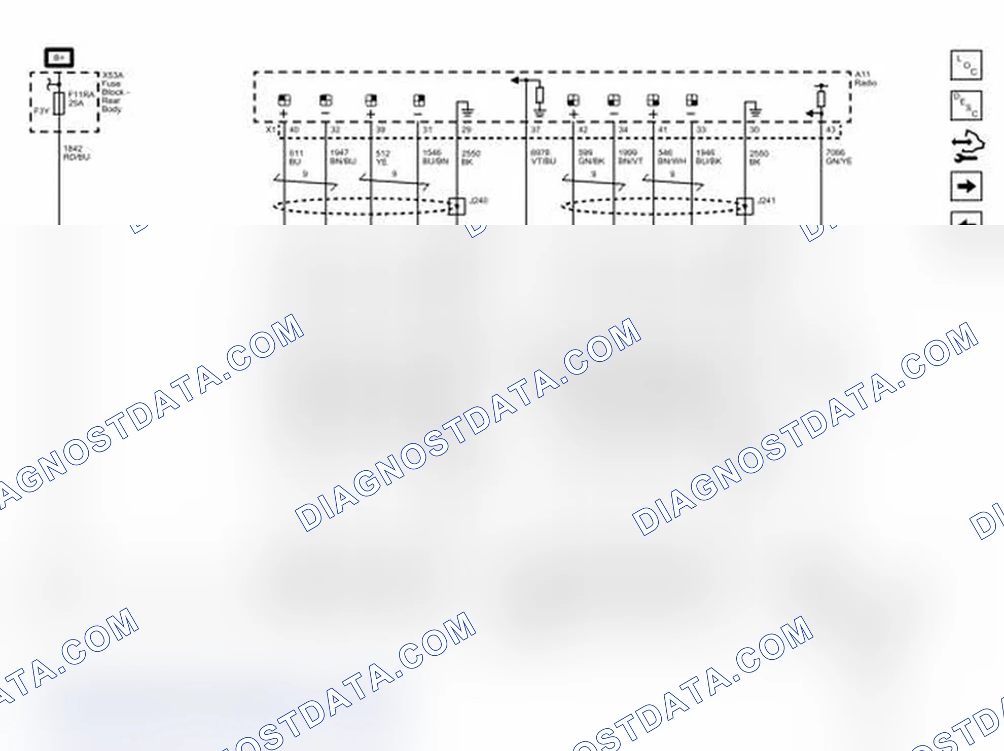 Scheme 9: Amplifier Power, Ground and Inputs (UQA)
