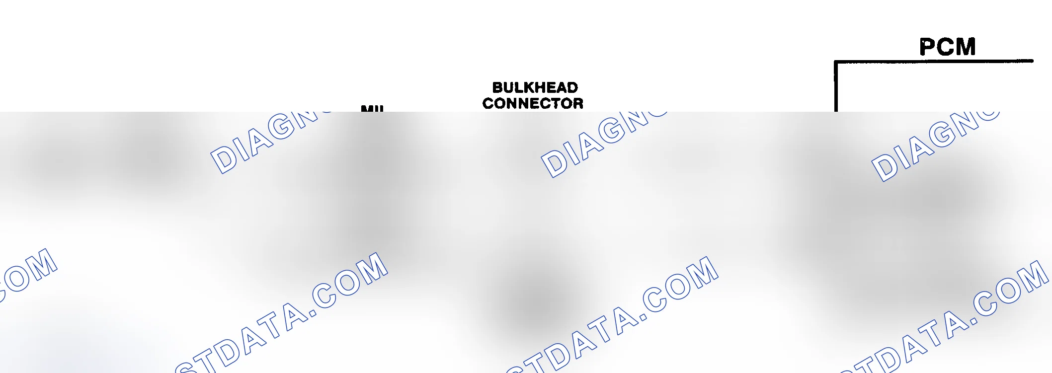 Scheme 161: DTC 46 Schematic (6.5L Diesel) Malfunction Indicator Light (MIL) Circuit Fault