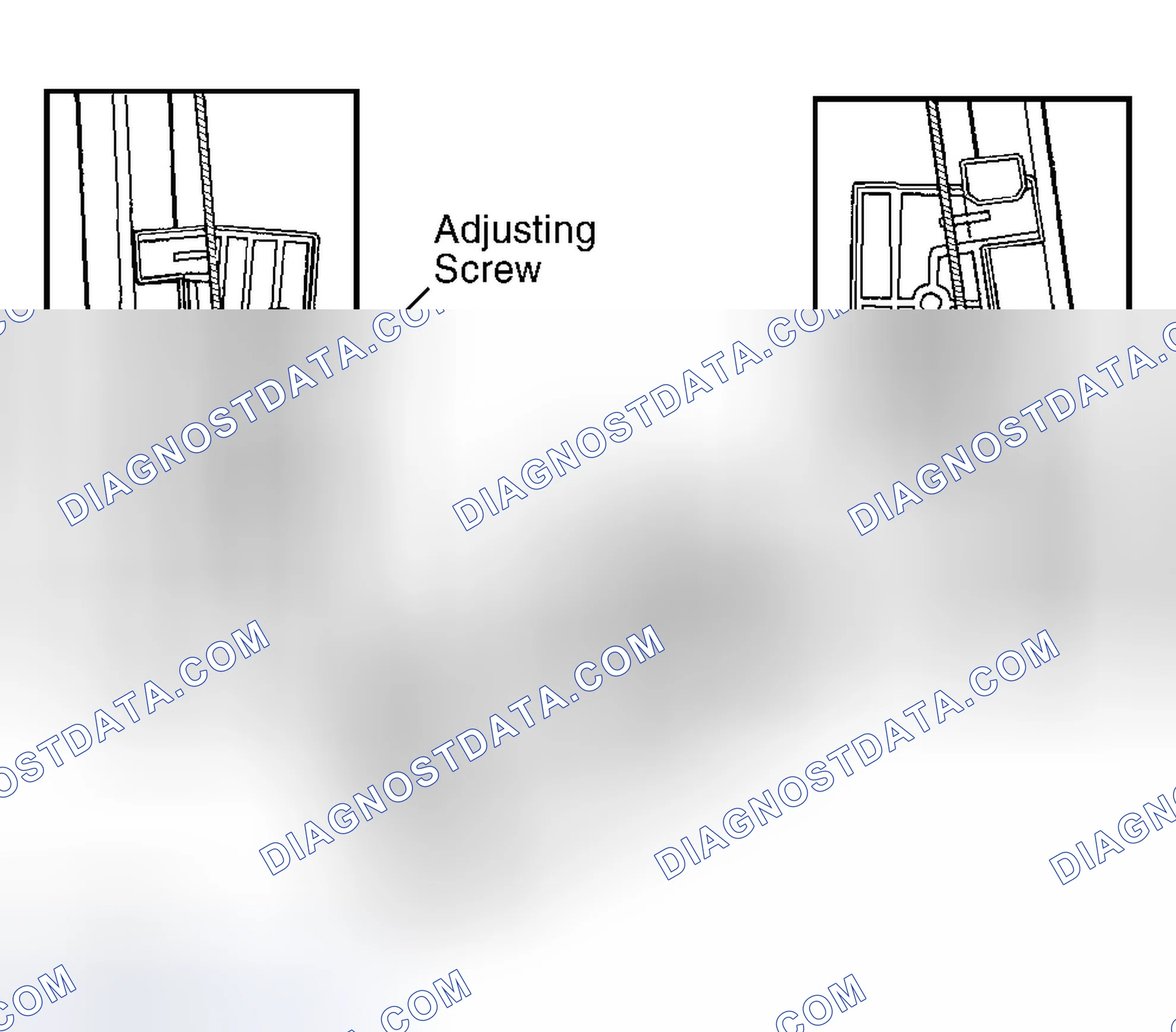 Scheme 1: IN-AND-OUT ADJUSTMENT (FRONT DOORS - C70)