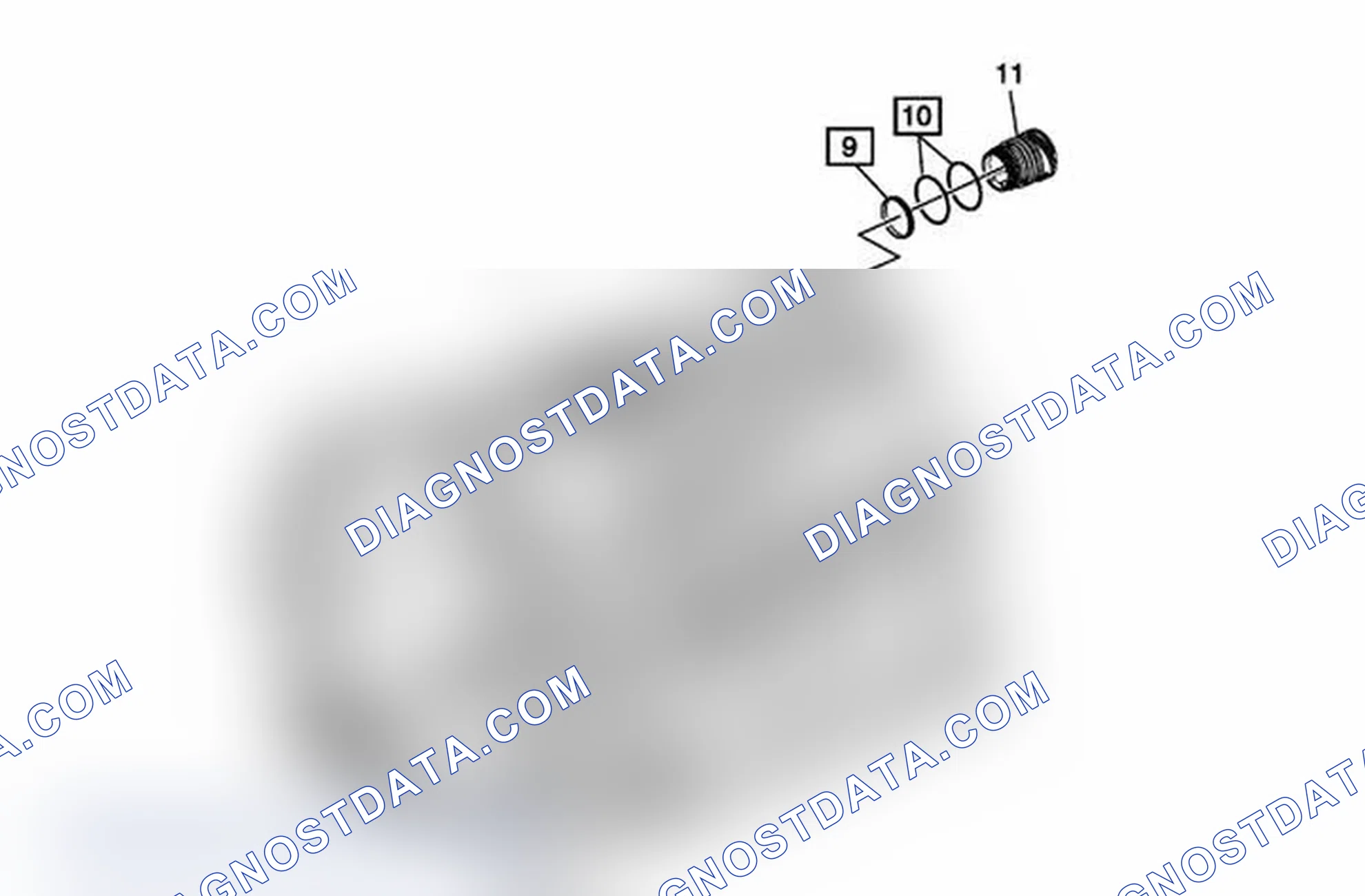 Scheme 102: A/Trans Electrical Connector Passage Sleeve Seal Kit