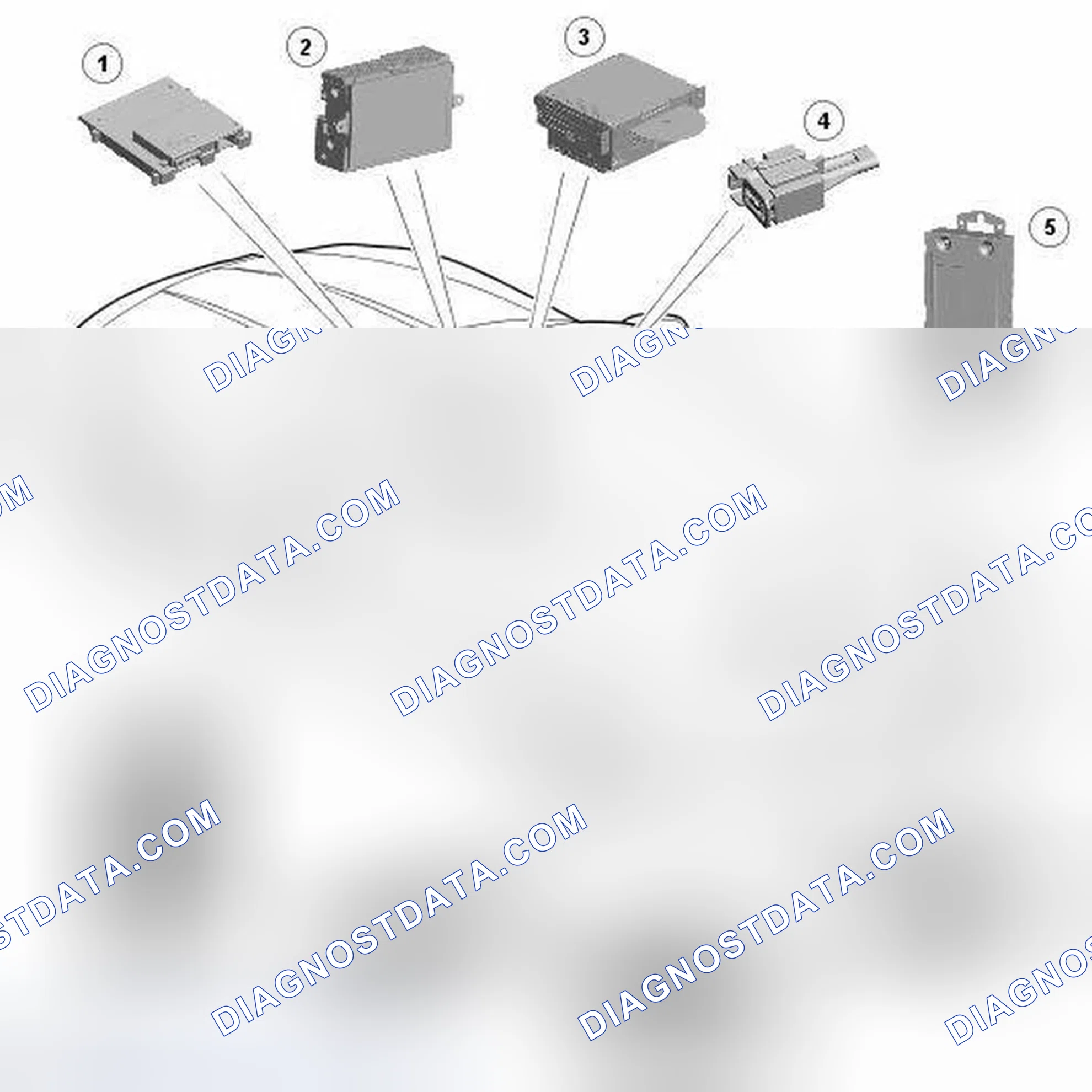 Scheme 1: COMPONENT LOCATION - MOST BUS