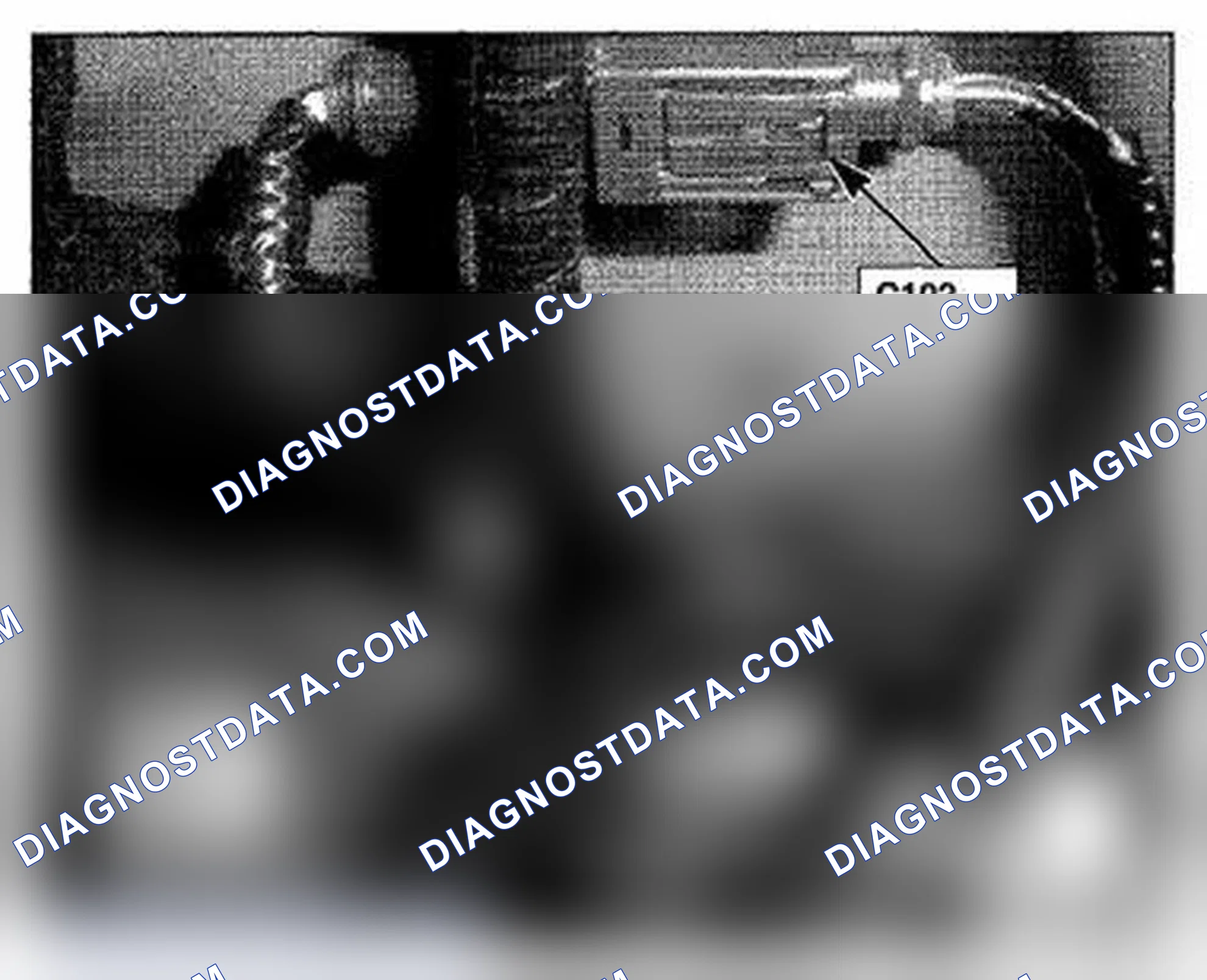 Scheme 447: Left Side Of Engine Compartment Component Location (Photo 42)