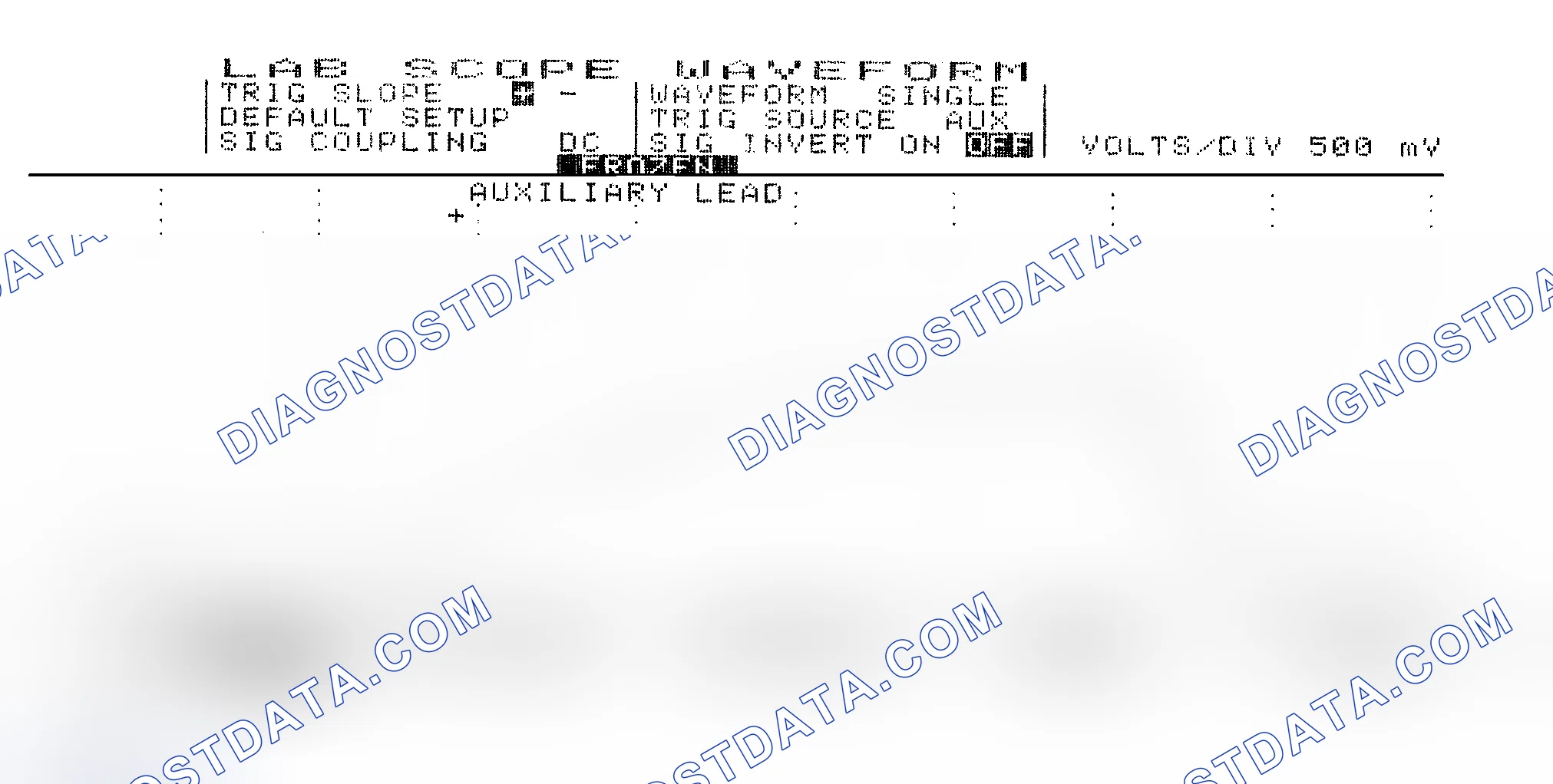 Scheme 14: Single Injector w/Excessive Current Flow - Current Pattern