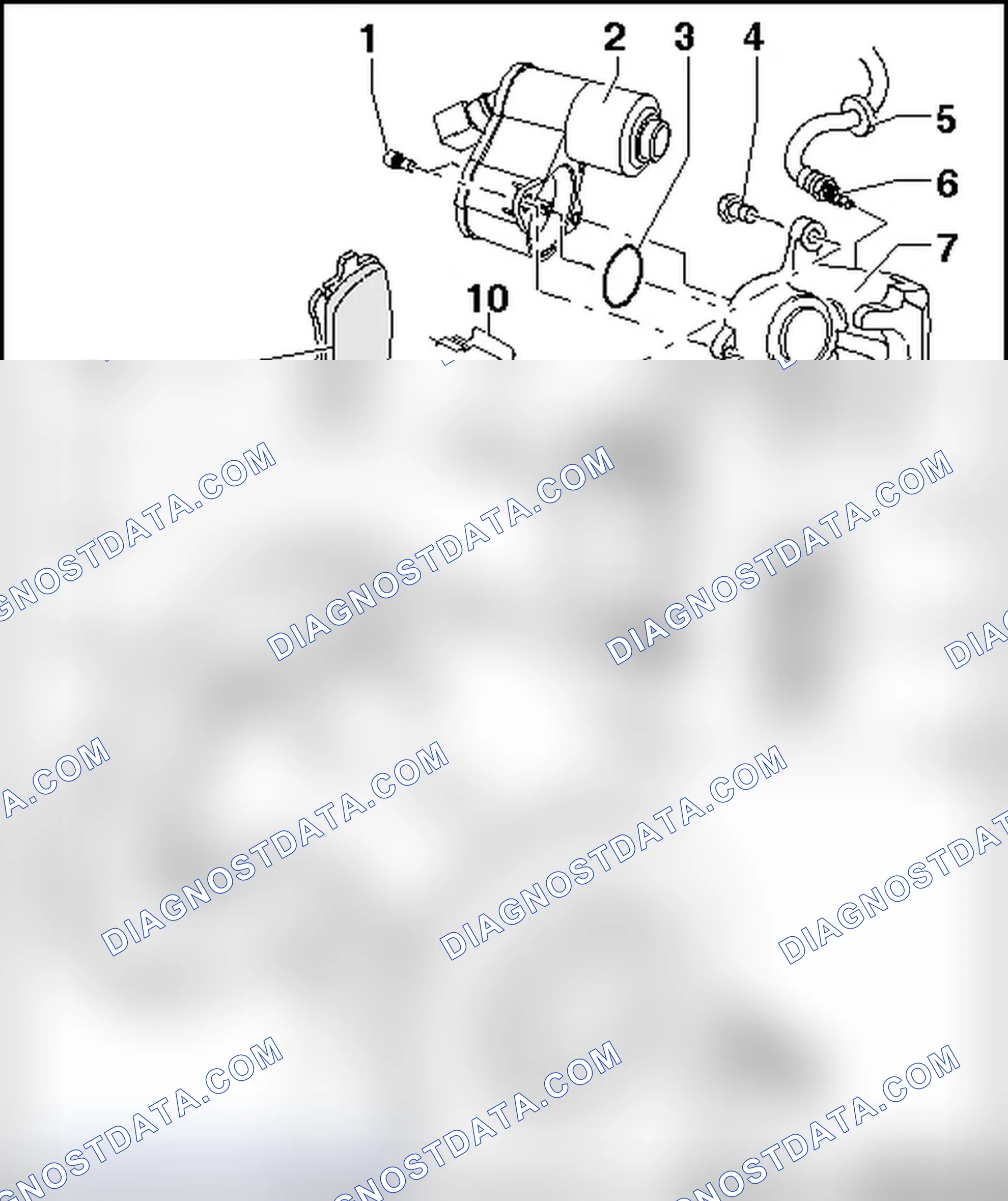 Scheme 4: REAR BRAKES WITH ELECTRONIC PARKING BRAKE, OVERVIEW