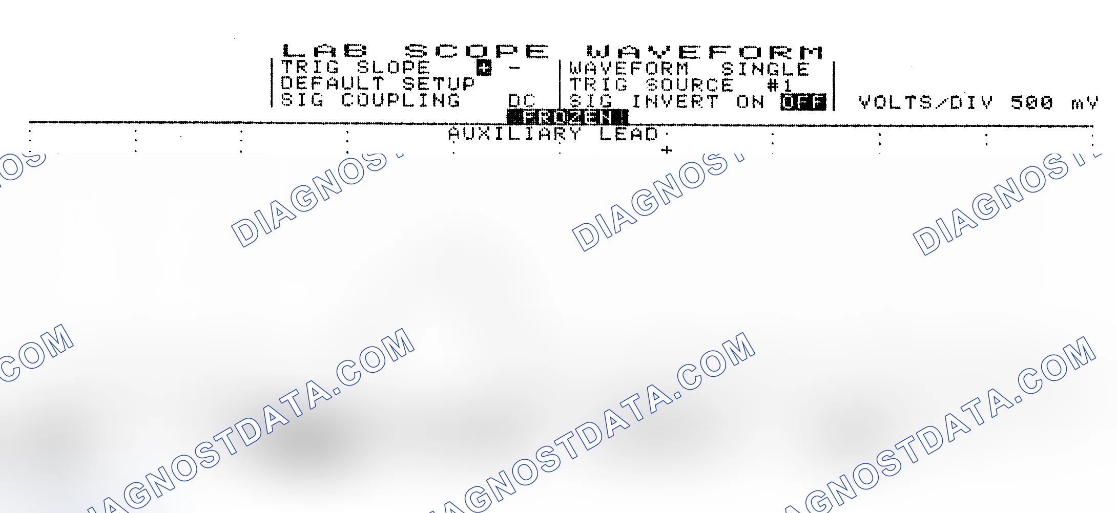 Scheme 10: Single Injector w/Excessive Current Flow - Current Pattern
