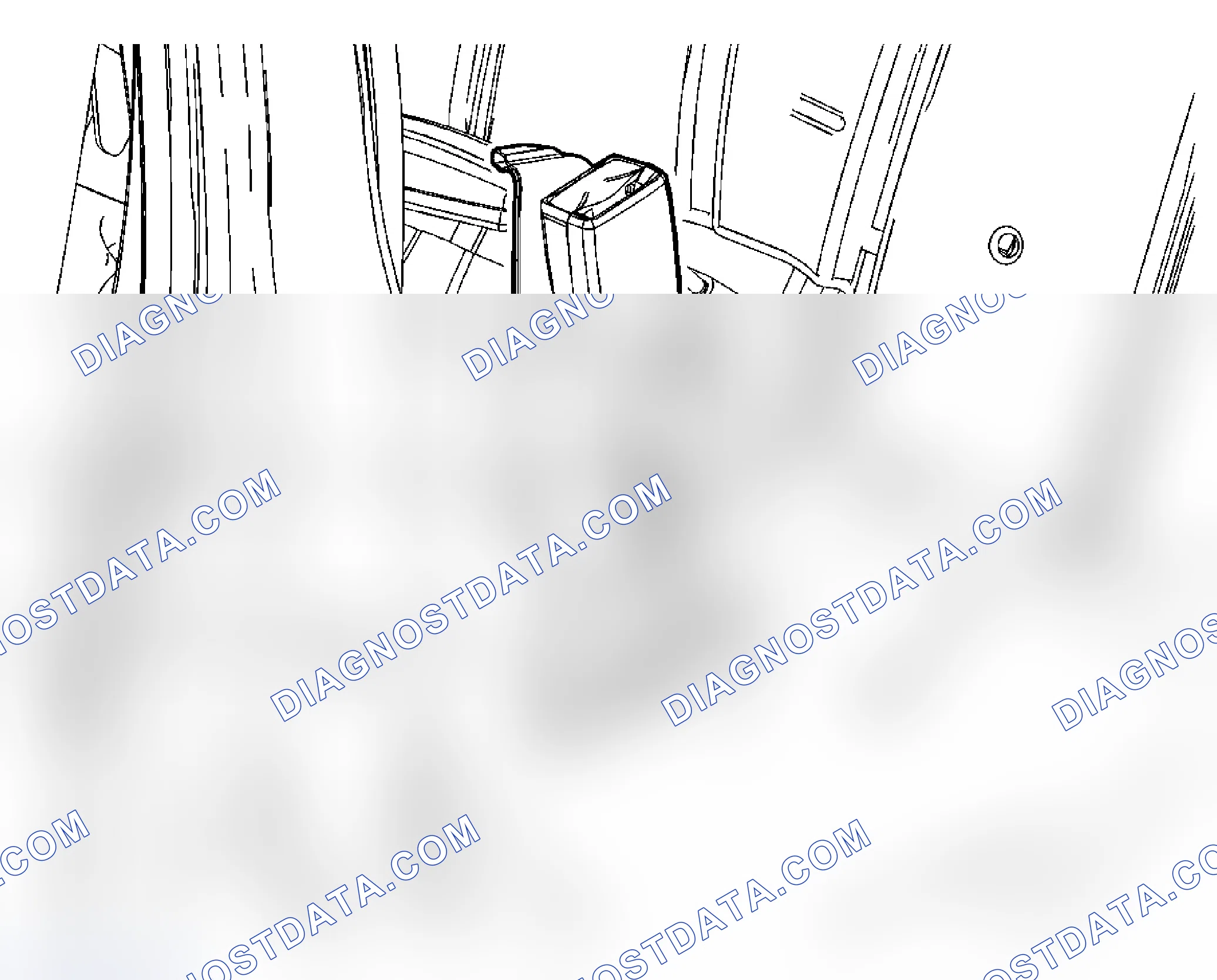 Scheme 7: Seat Belt Buckle & Latch Replacement - Rear
