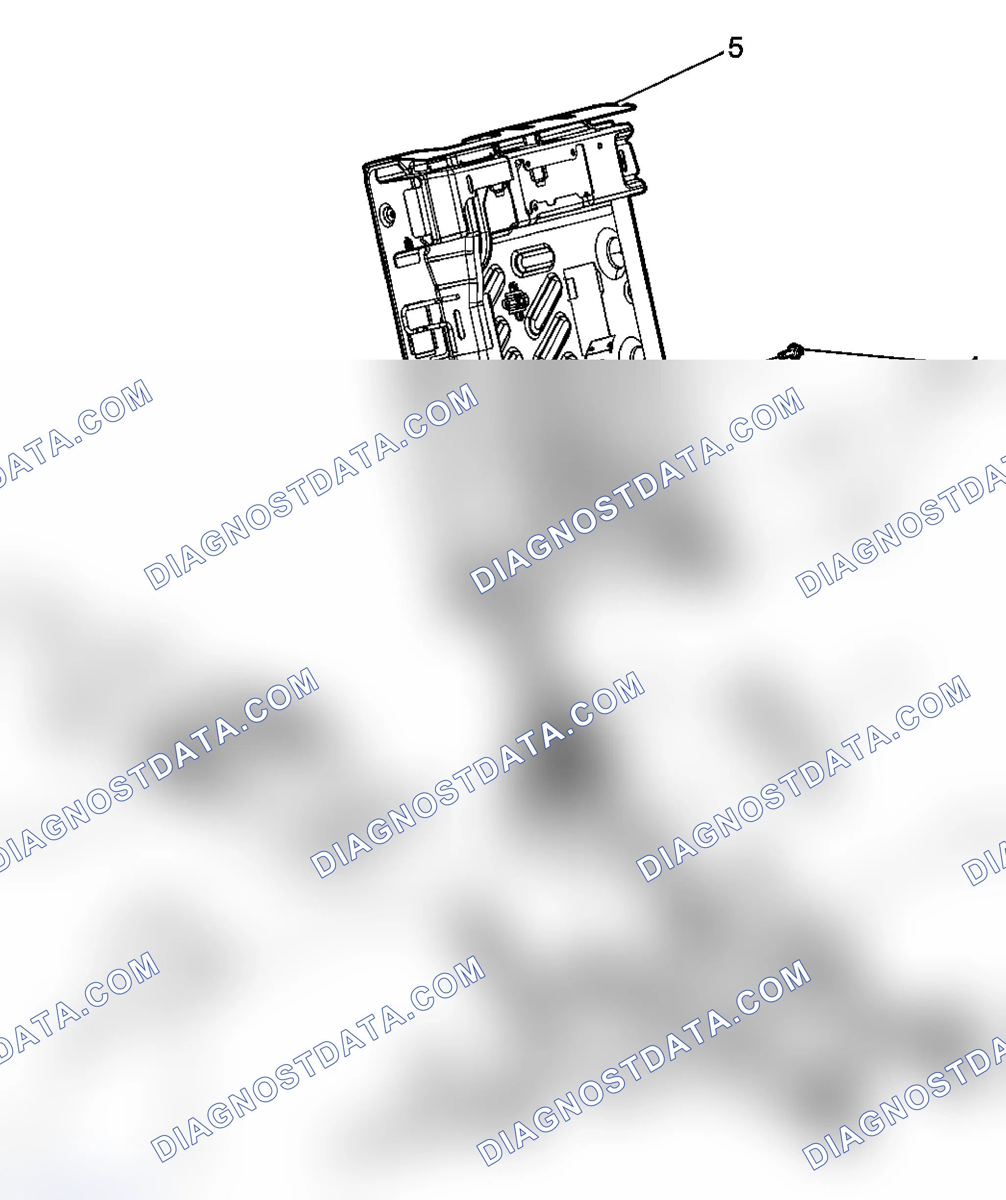 Scheme 42: Seat Back Frame, Seat Back Latch, Floor Latch, Release Handle and Seat Riser Replacement - Rear No 2