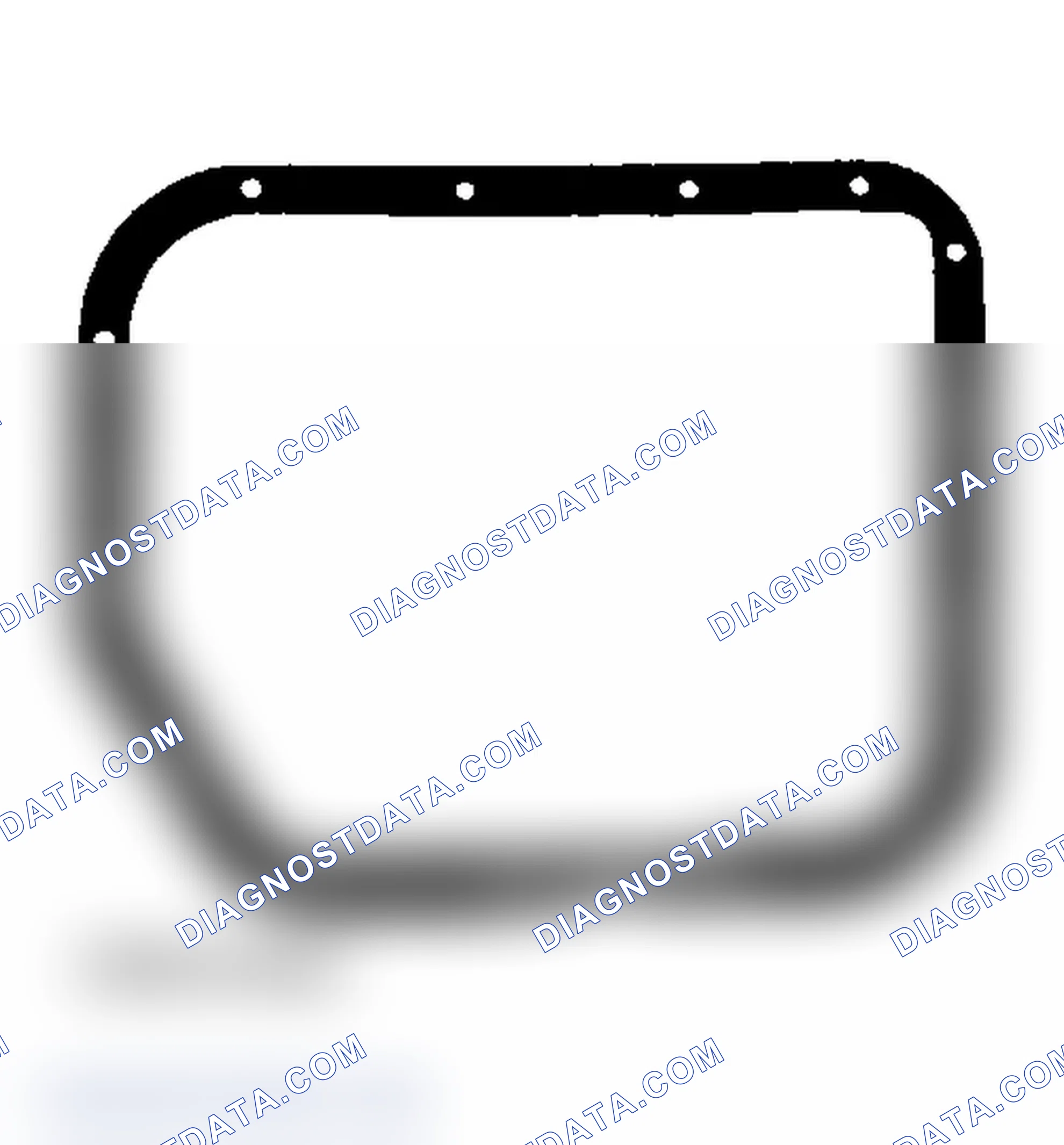 Scheme 1: Identifying Oil Pan Gasket (32RH, 42RE & 44RE)