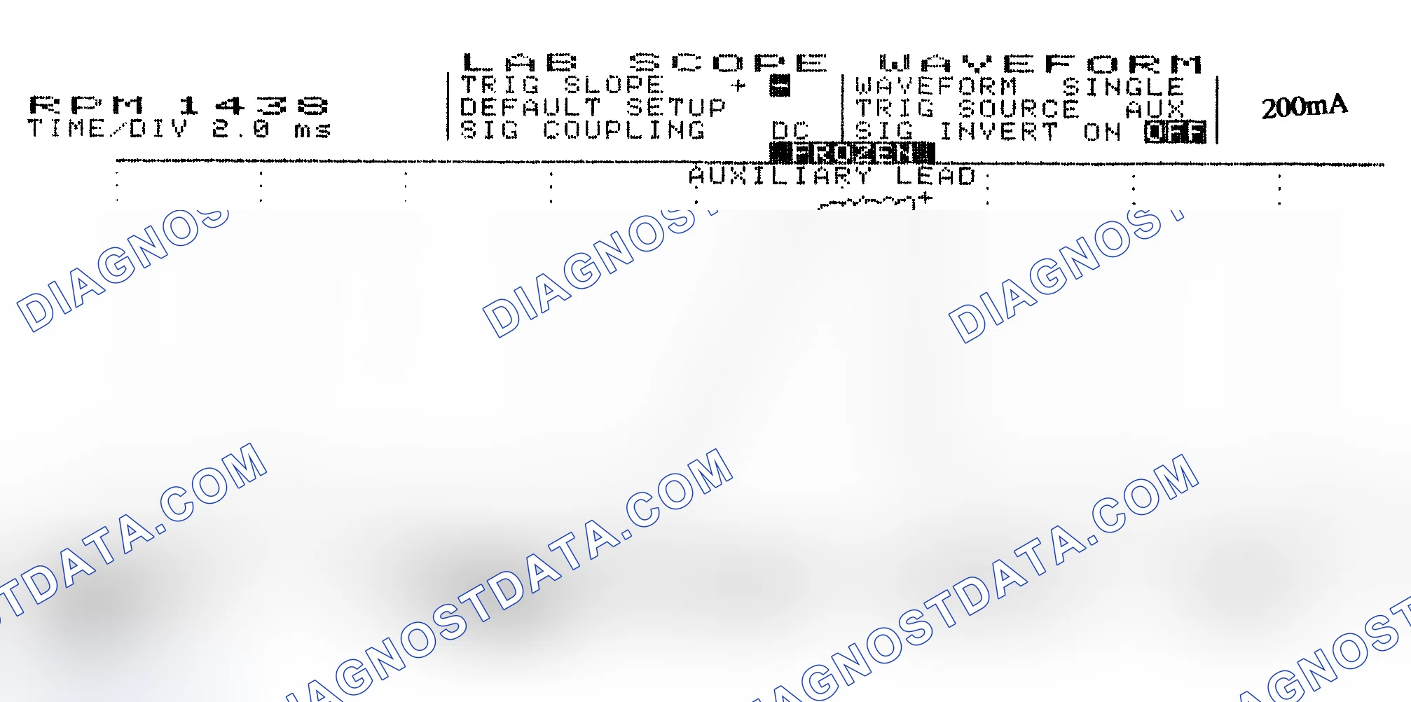 Scheme 15: Single Injector w/Normal Current Flow - Current Pattern